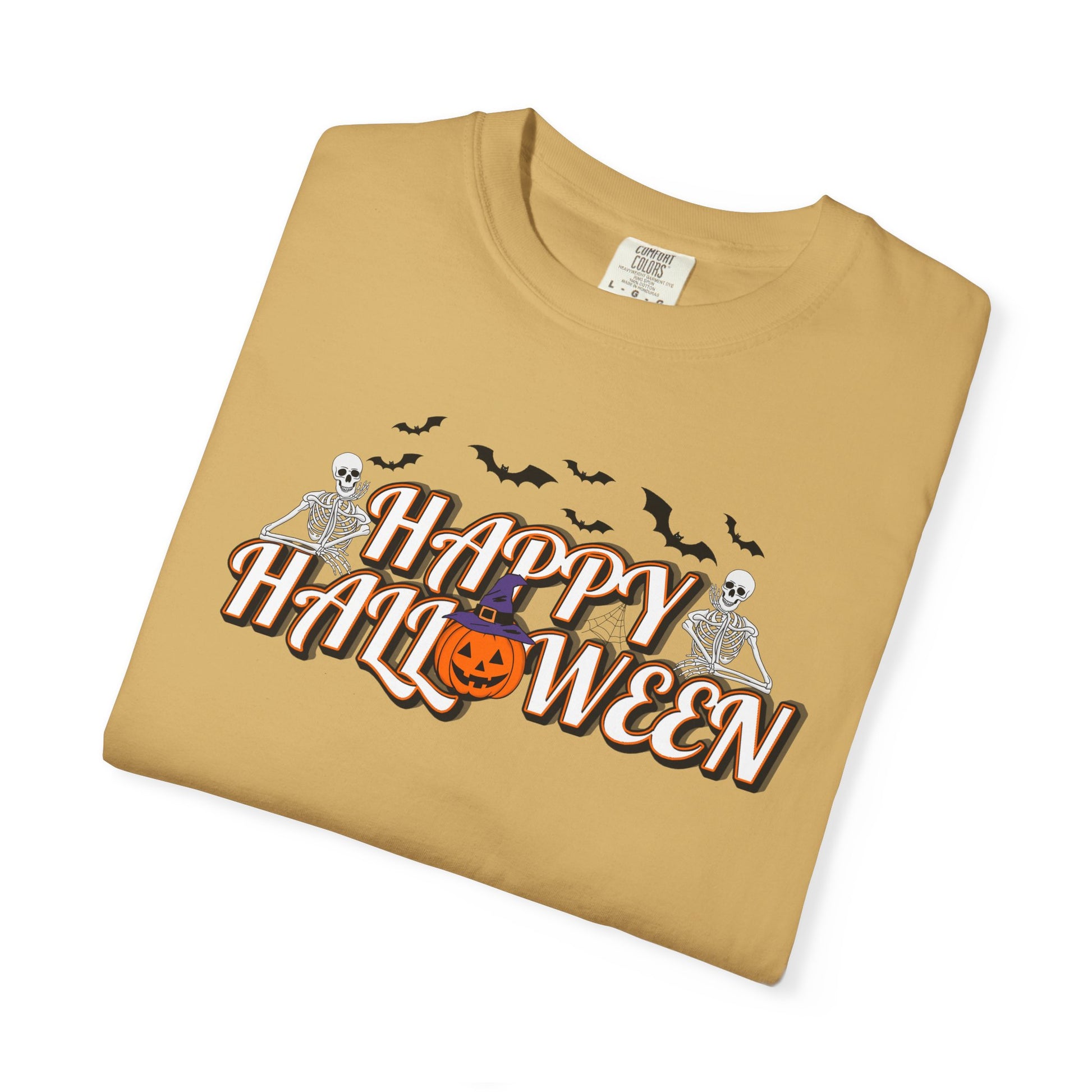 Halloween Garment-Dyed T-Shirt for Adults
