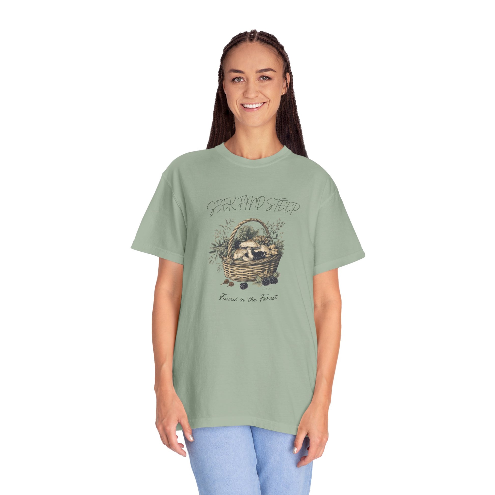 Friends in the Forest Nature Graphic Tee — Woodland Wildlife T-Shirt