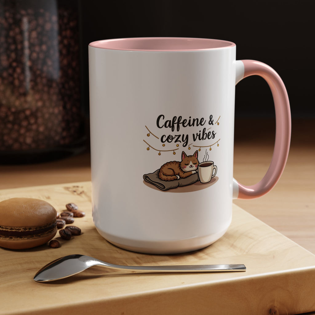 Caffeine & Cozy Vibes Coffee Mug -