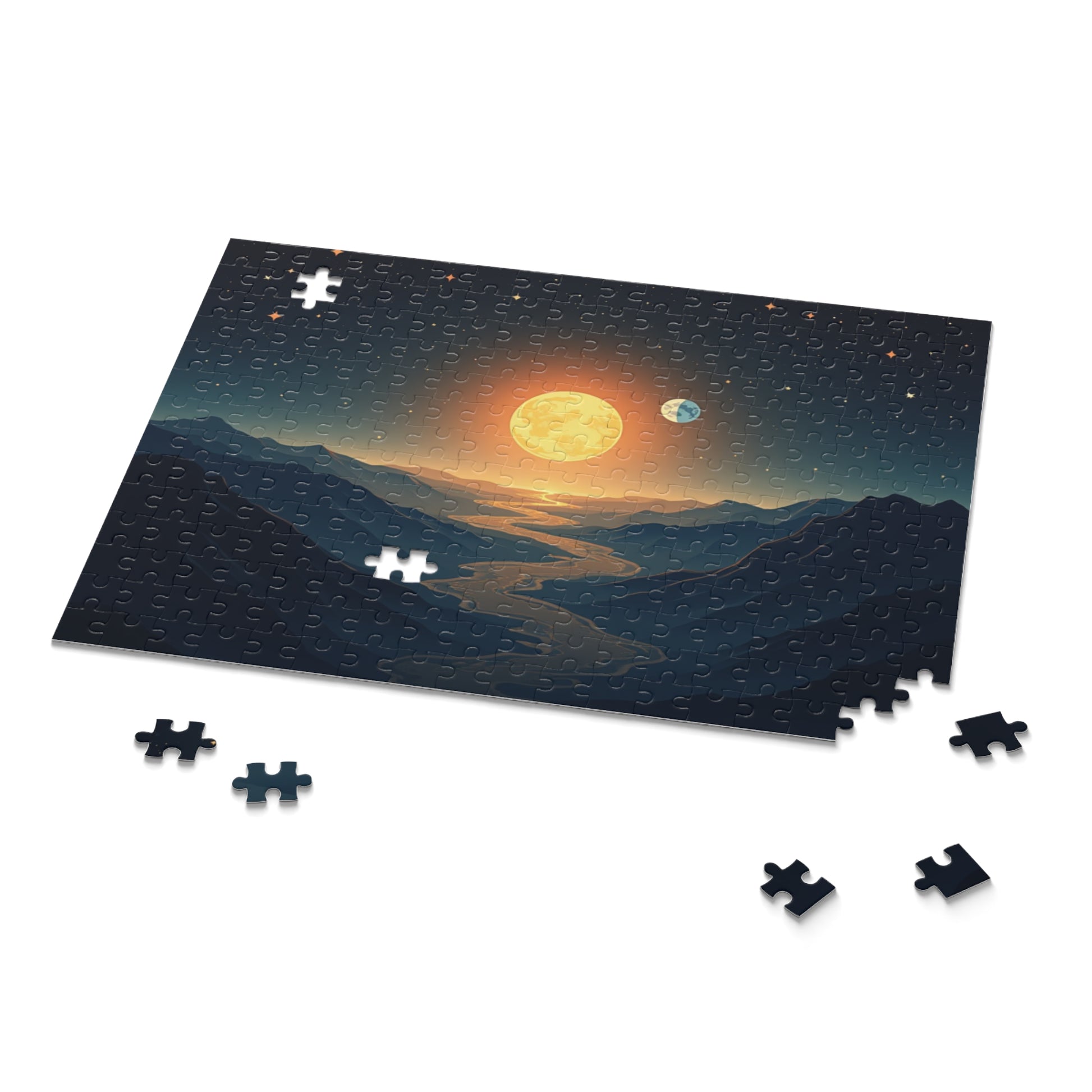 Celestial Cosmic Landscape Puzzle