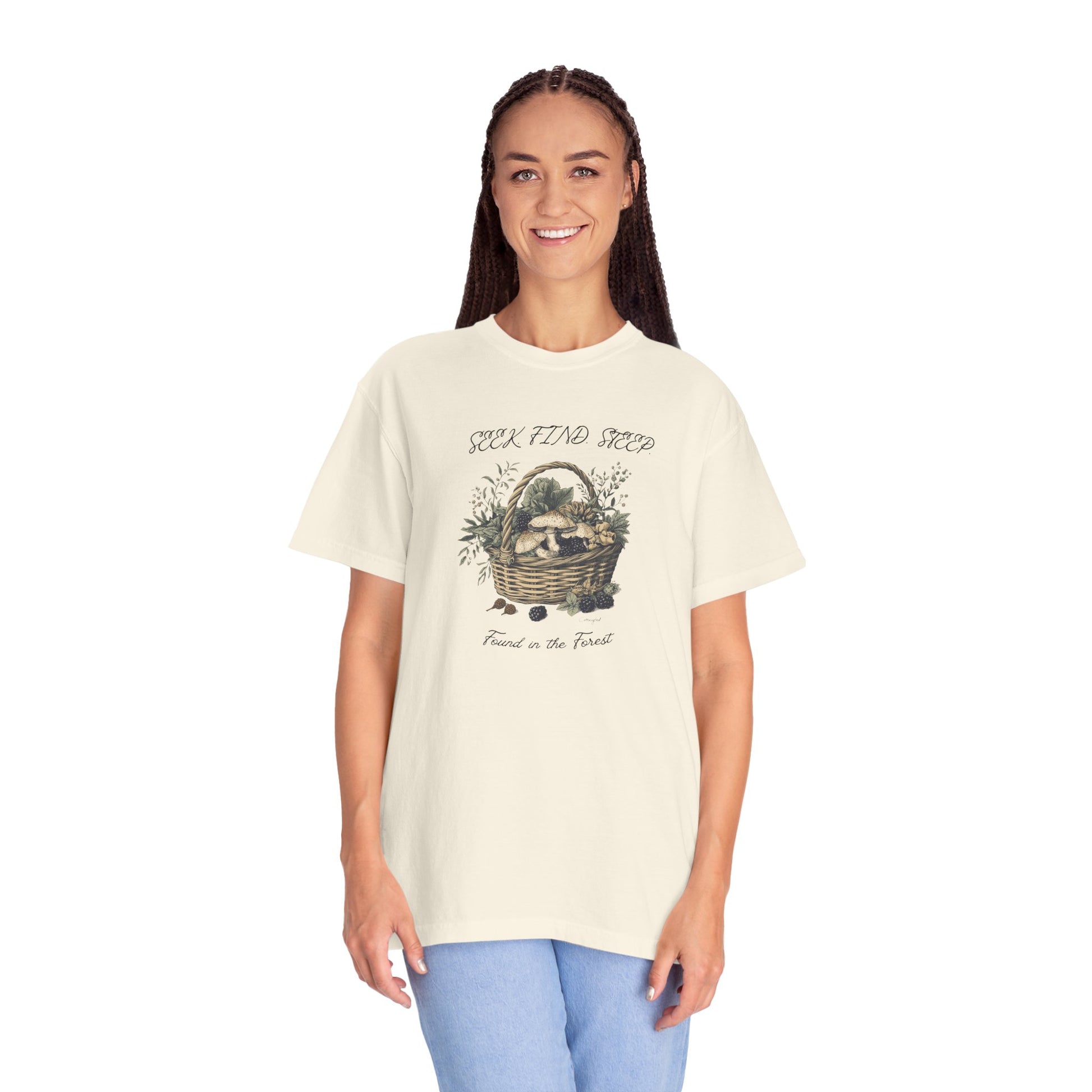 Friends in the Forest Nature Graphic Tee — Woodland Wildlife T-Shirt
