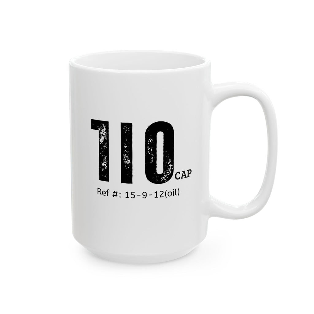 Funny 710 Ceramic Mug — 15oz Mechanic Novelty Coffee Cup