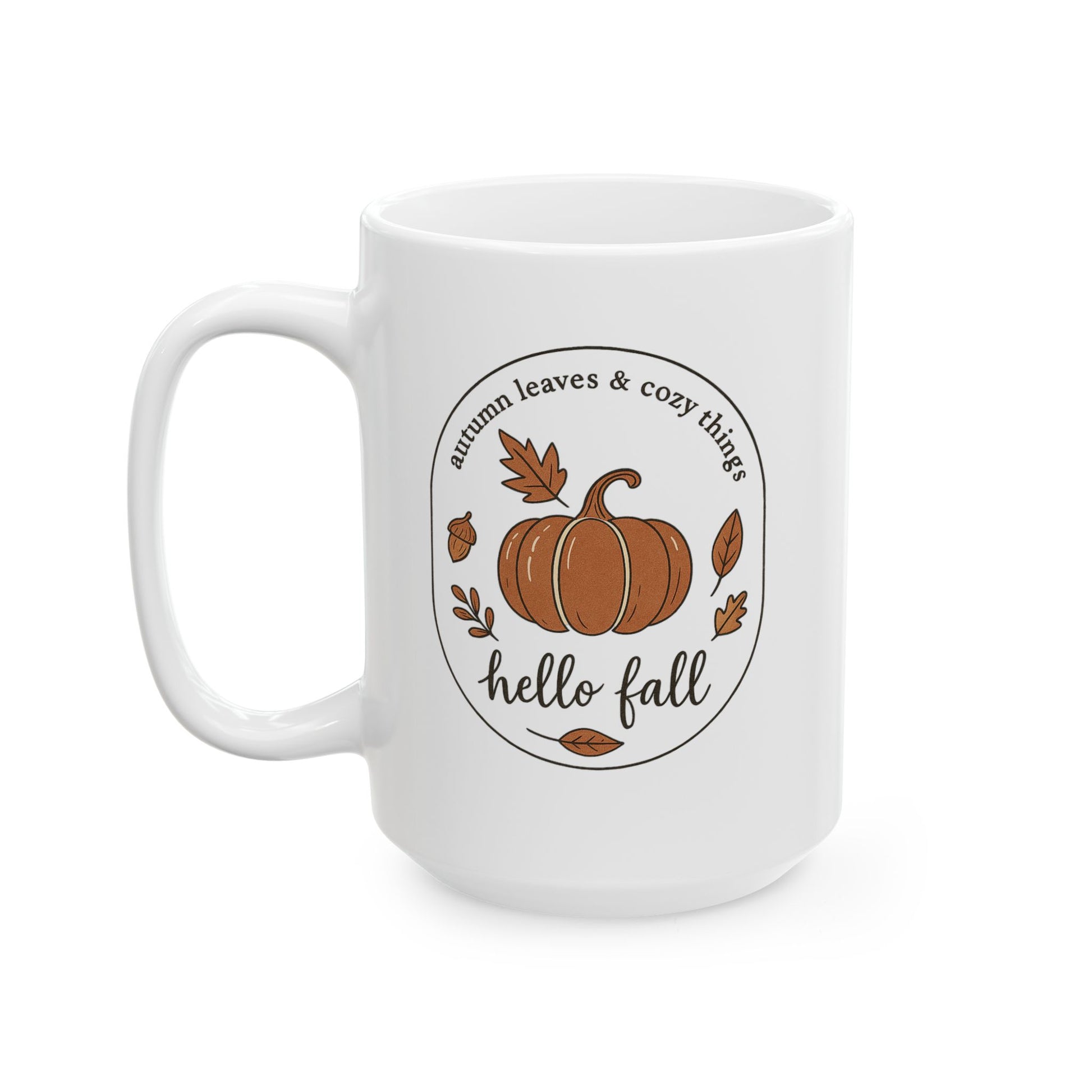 Hello Fall Mug - Ceramic Mug