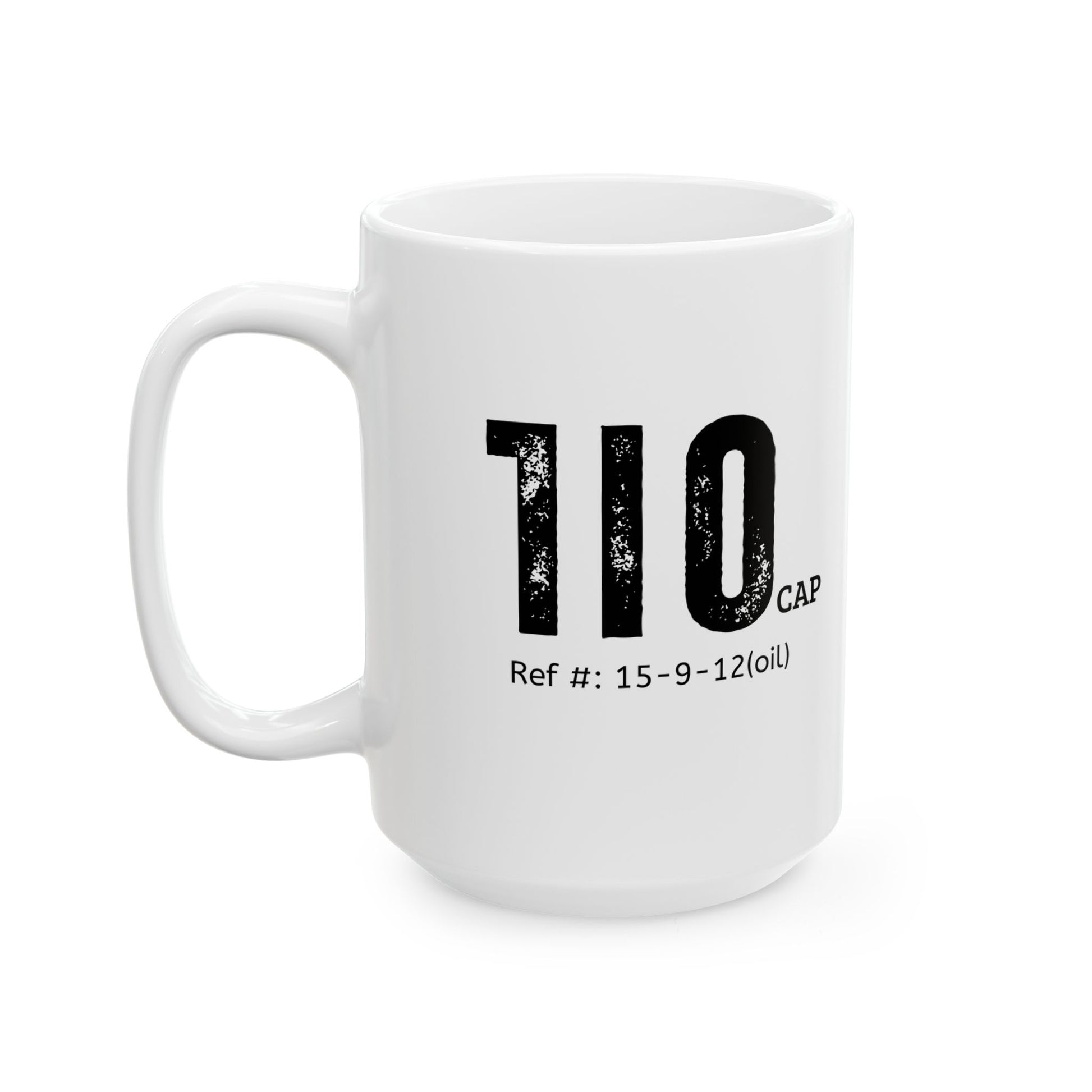 Funny 710 Ceramic Mug — 15oz Mechanic Novelty Coffee Cup