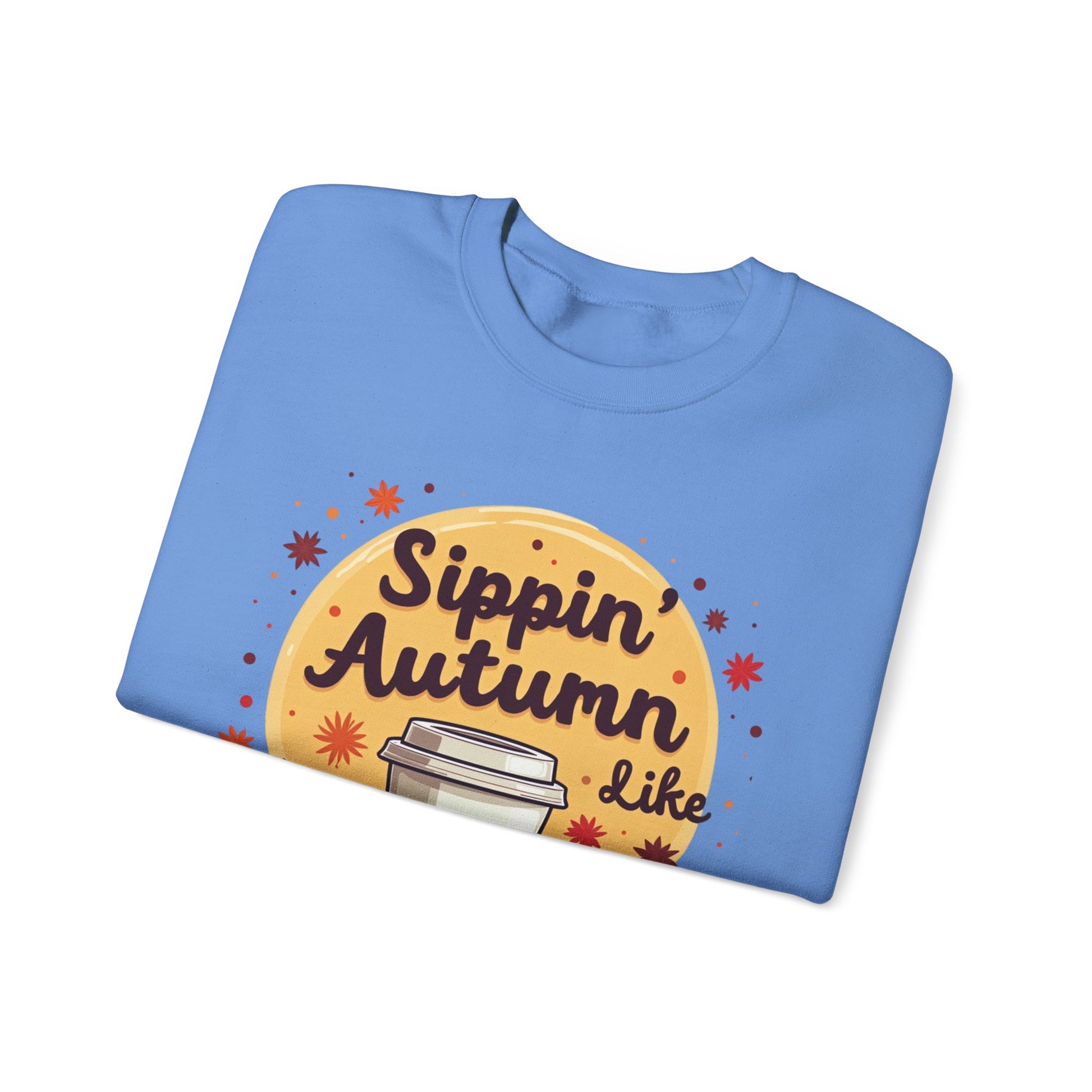 Sippin’ Autumn Crewneck Sweatshirt