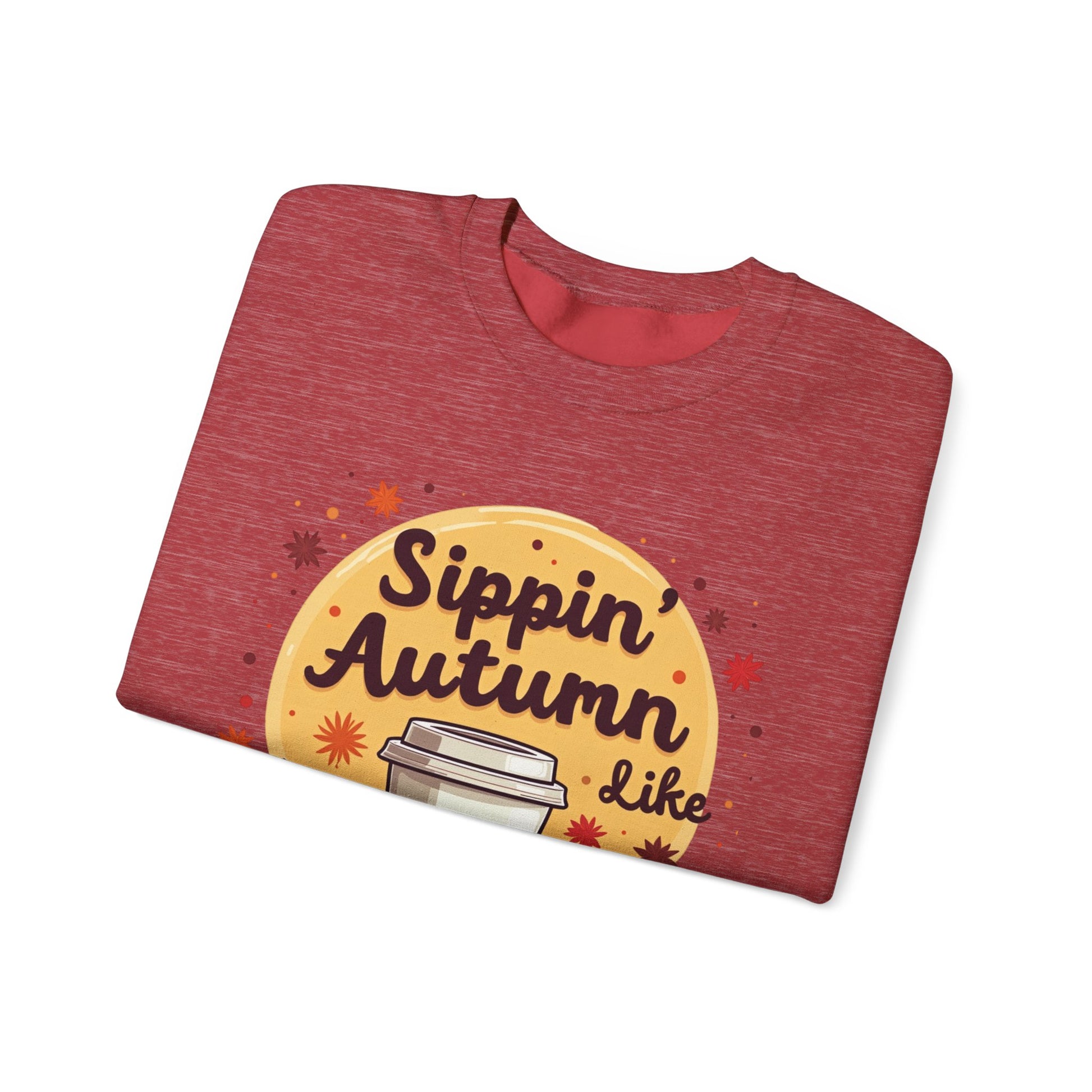 Sippin’ Autumn Crewneck Sweatshirt