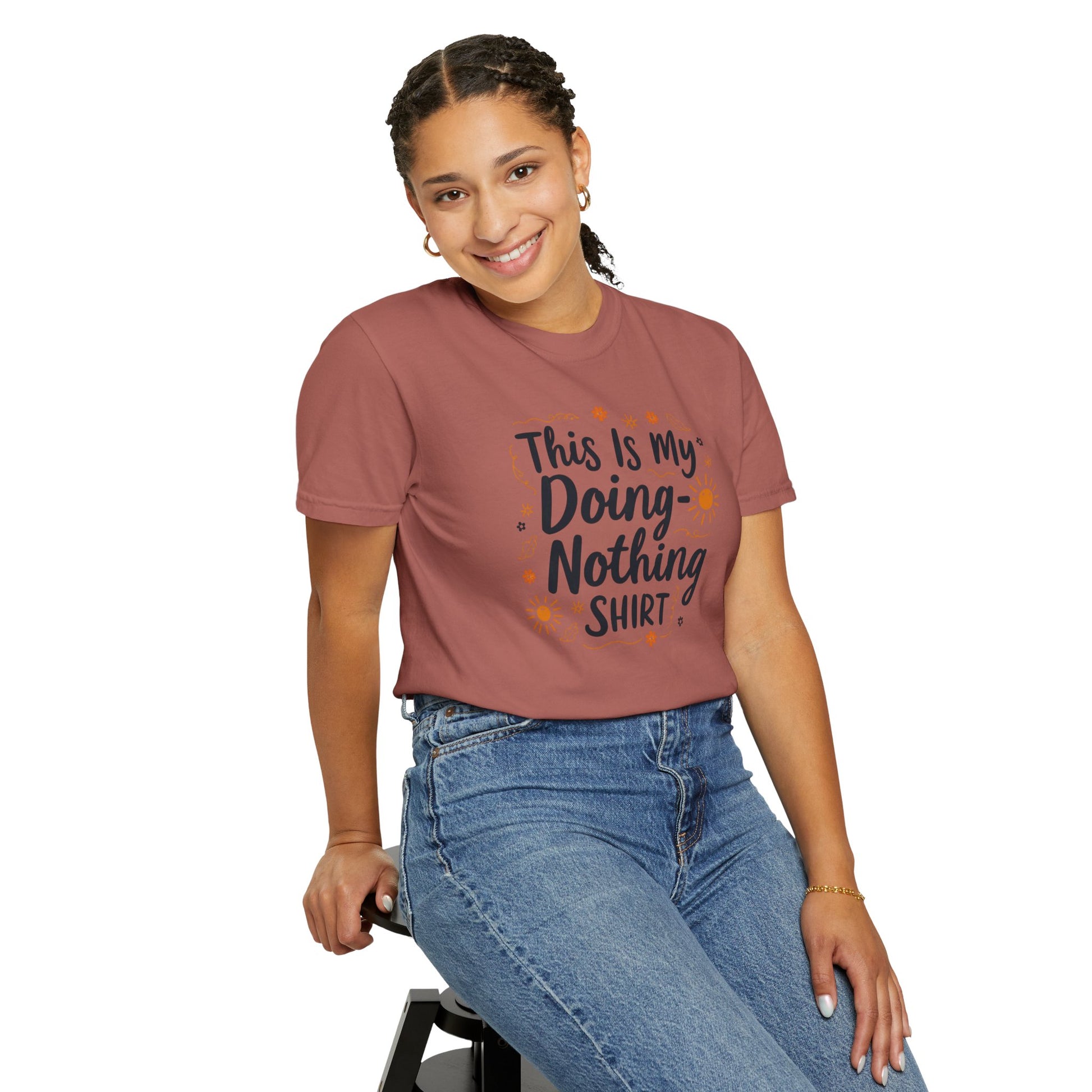 This is My Doing Nothing Shirt Unisex Casual Tee