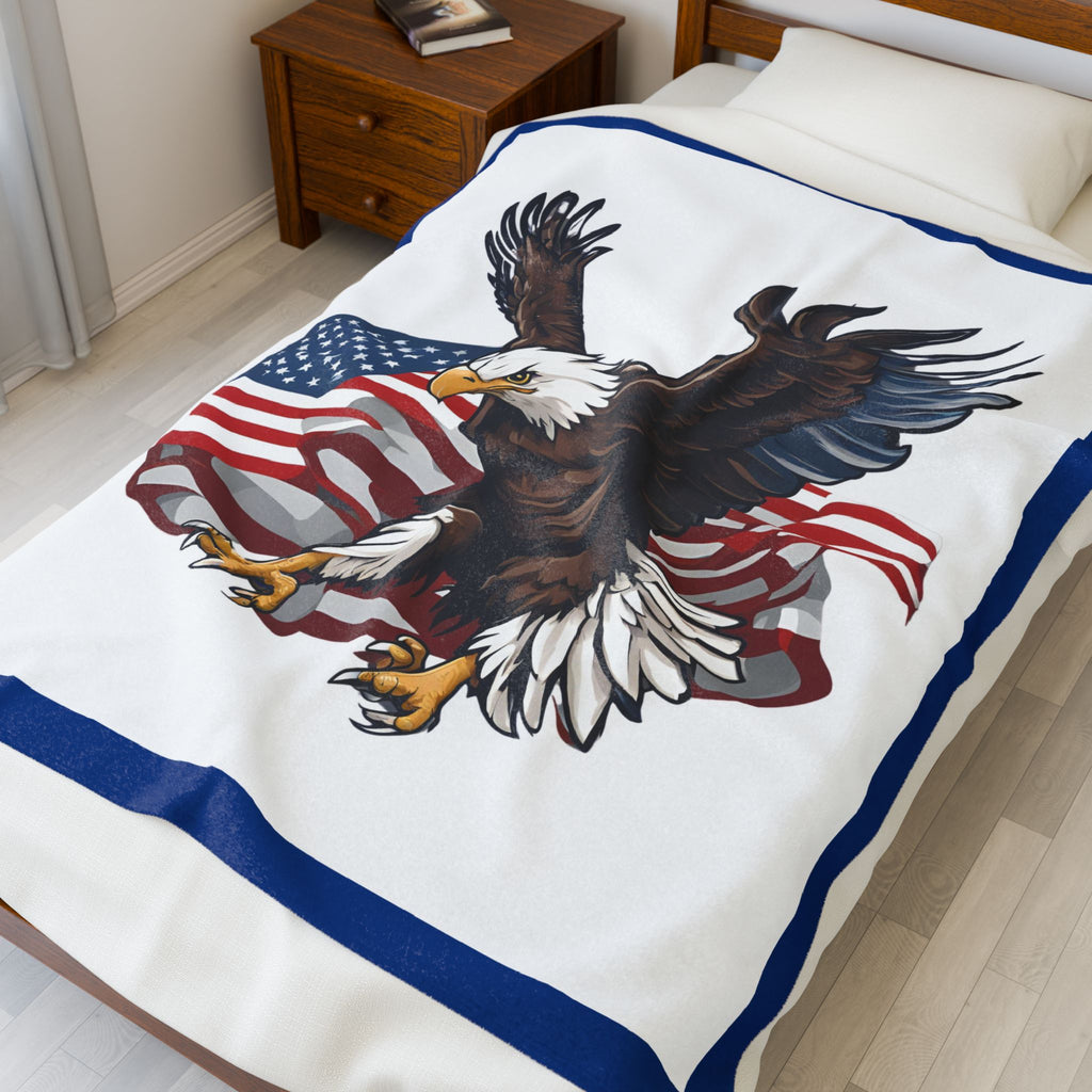 American Pride: Soaring Eagle Blanket