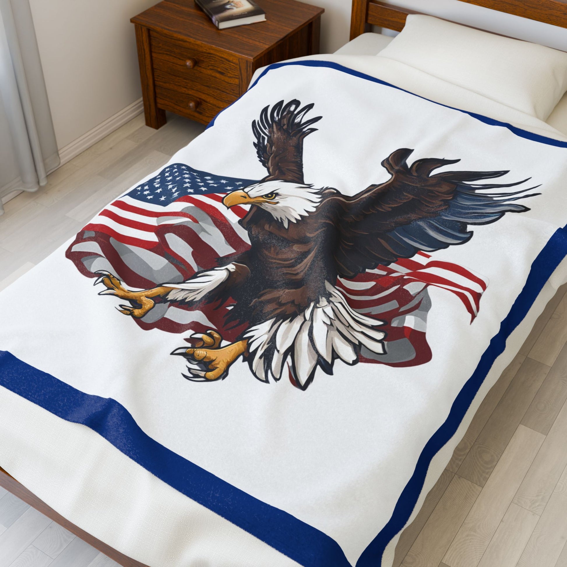 American Pride: Soaring Eagle Blanket