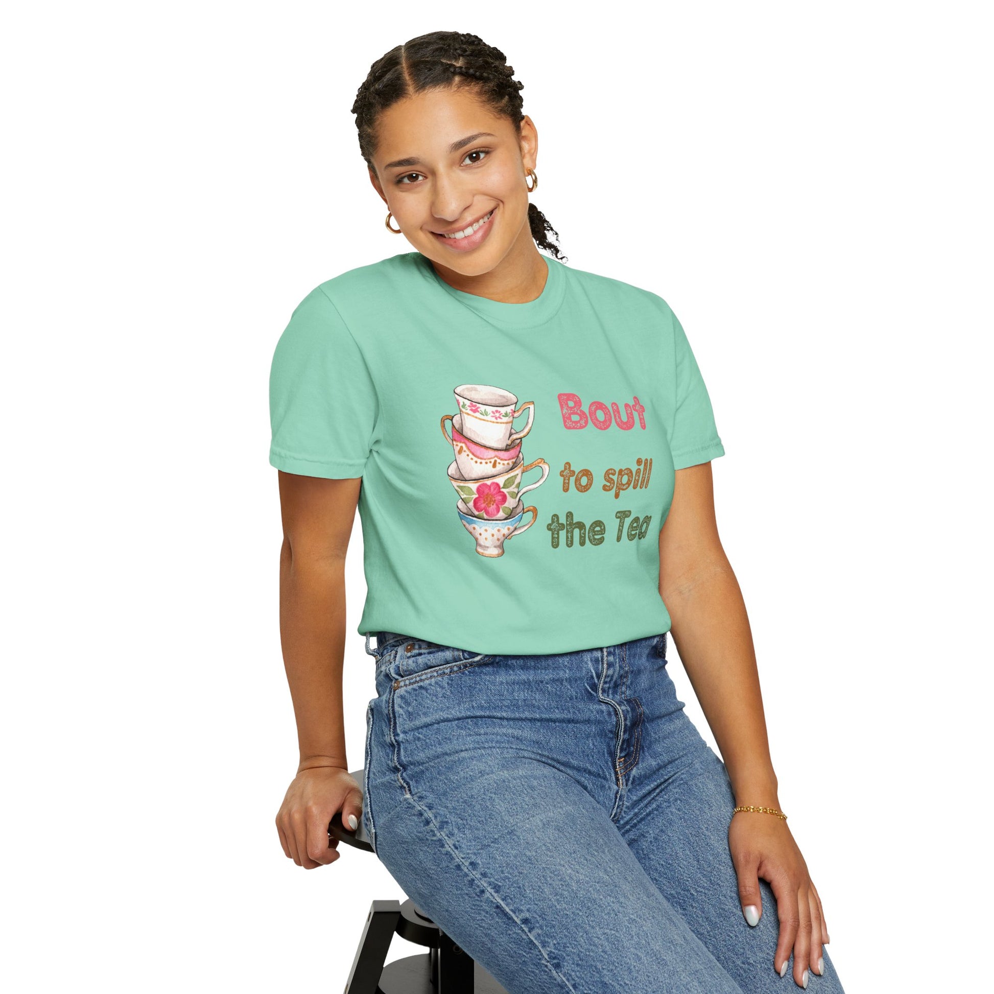 Tea Lovers' T-Shirt - Fun Gift for Friends, Spring Events