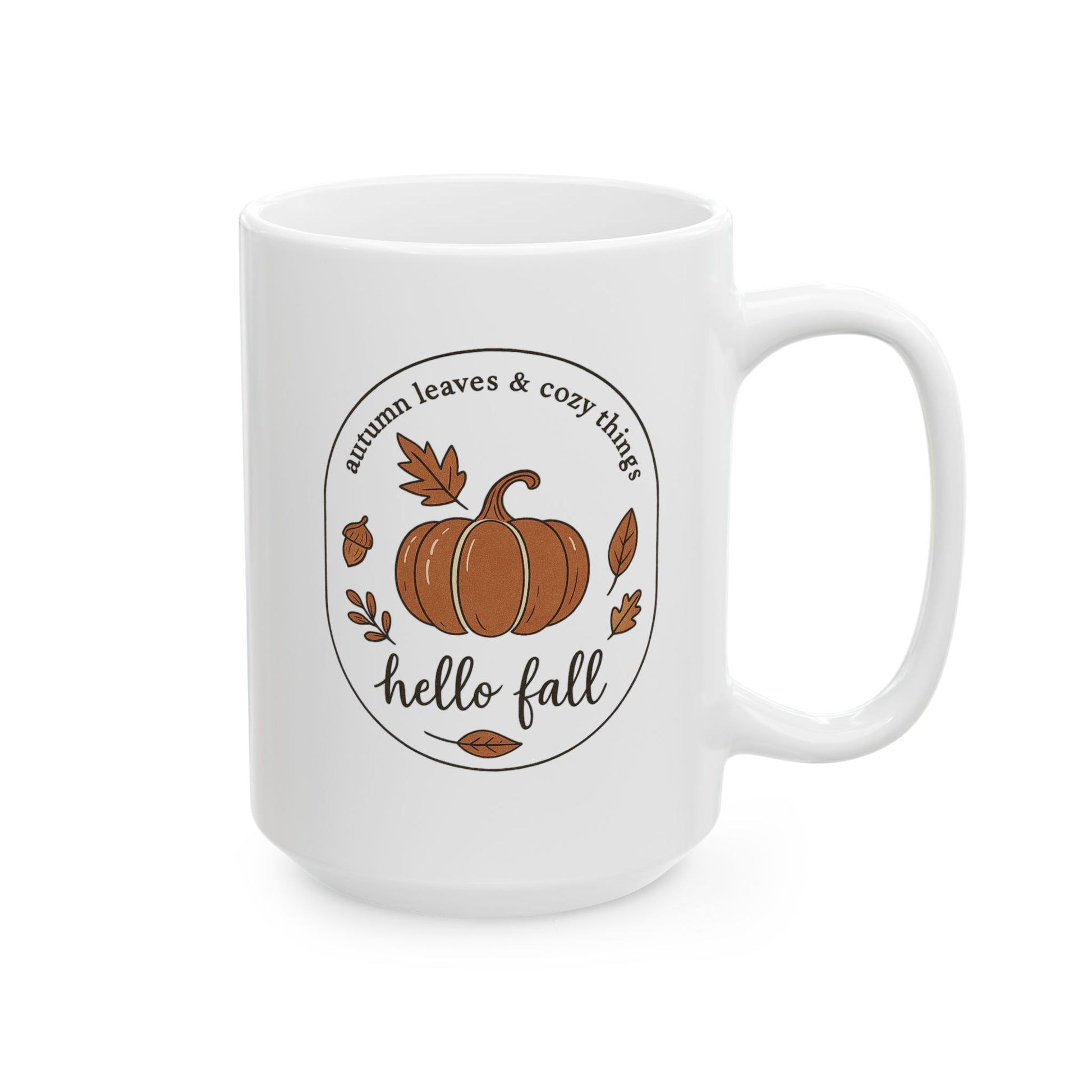 Hello Fall Mug - Ceramic Mug