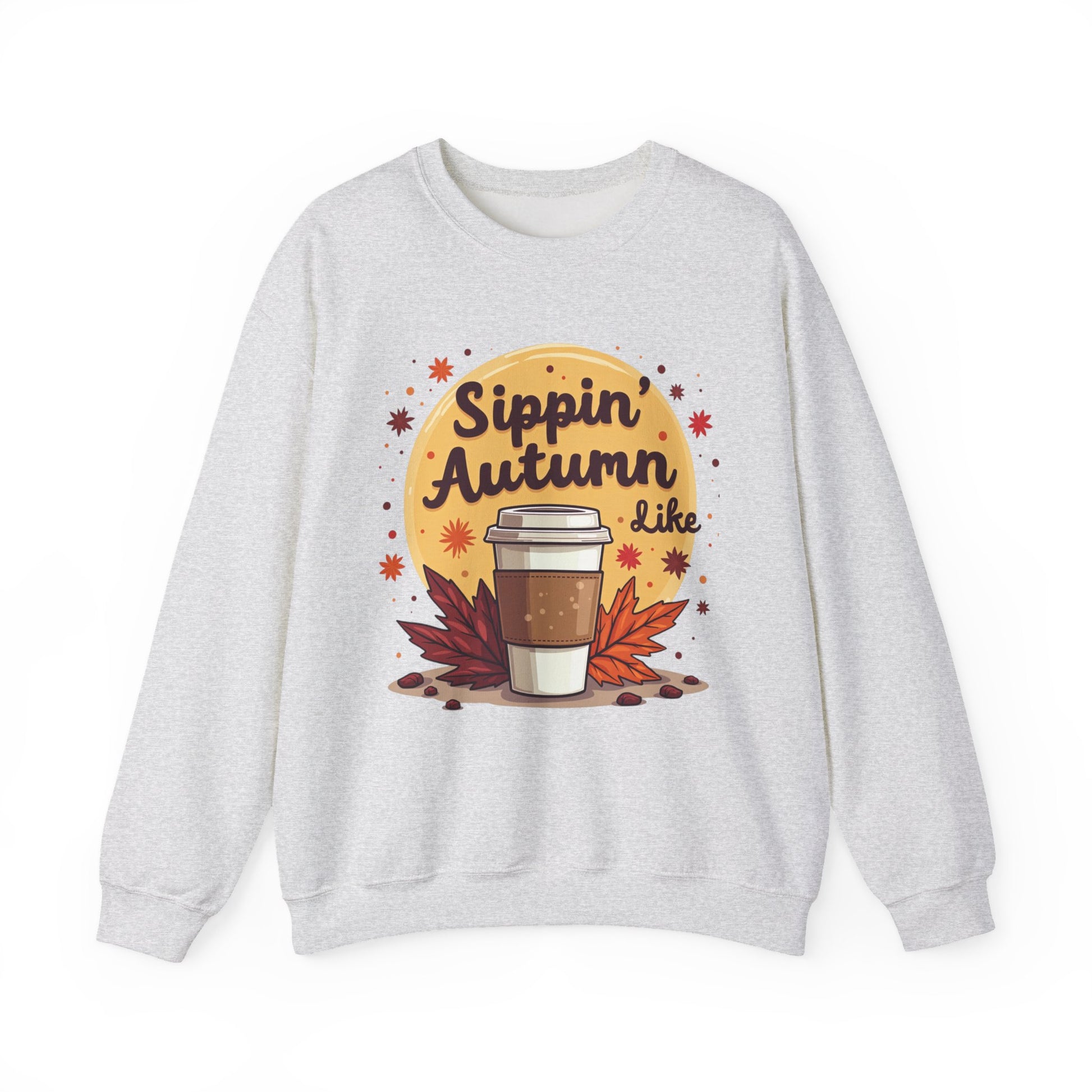 Sippin’ Autumn Crewneck Sweatshirt
