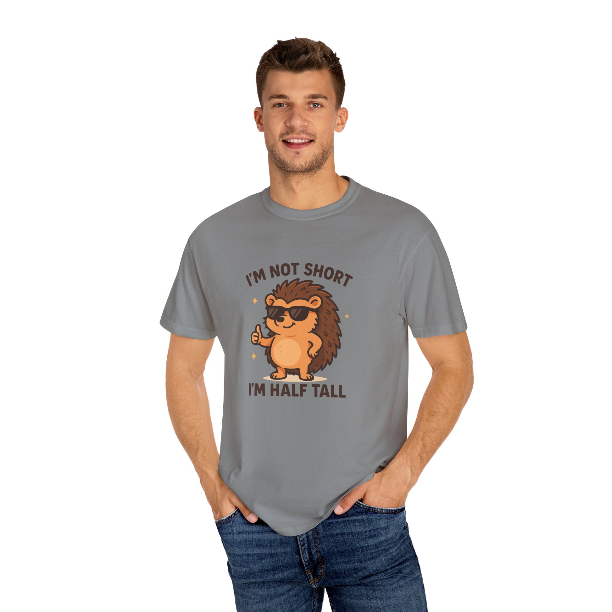 Hedgehog I'm Not Short Graphic T-shirt