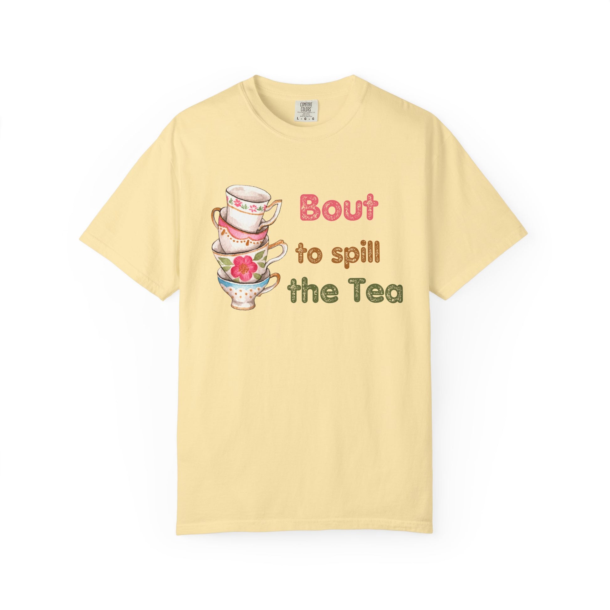 Tea Lovers' T-Shirt - Fun Gift for Friends, Spring Events