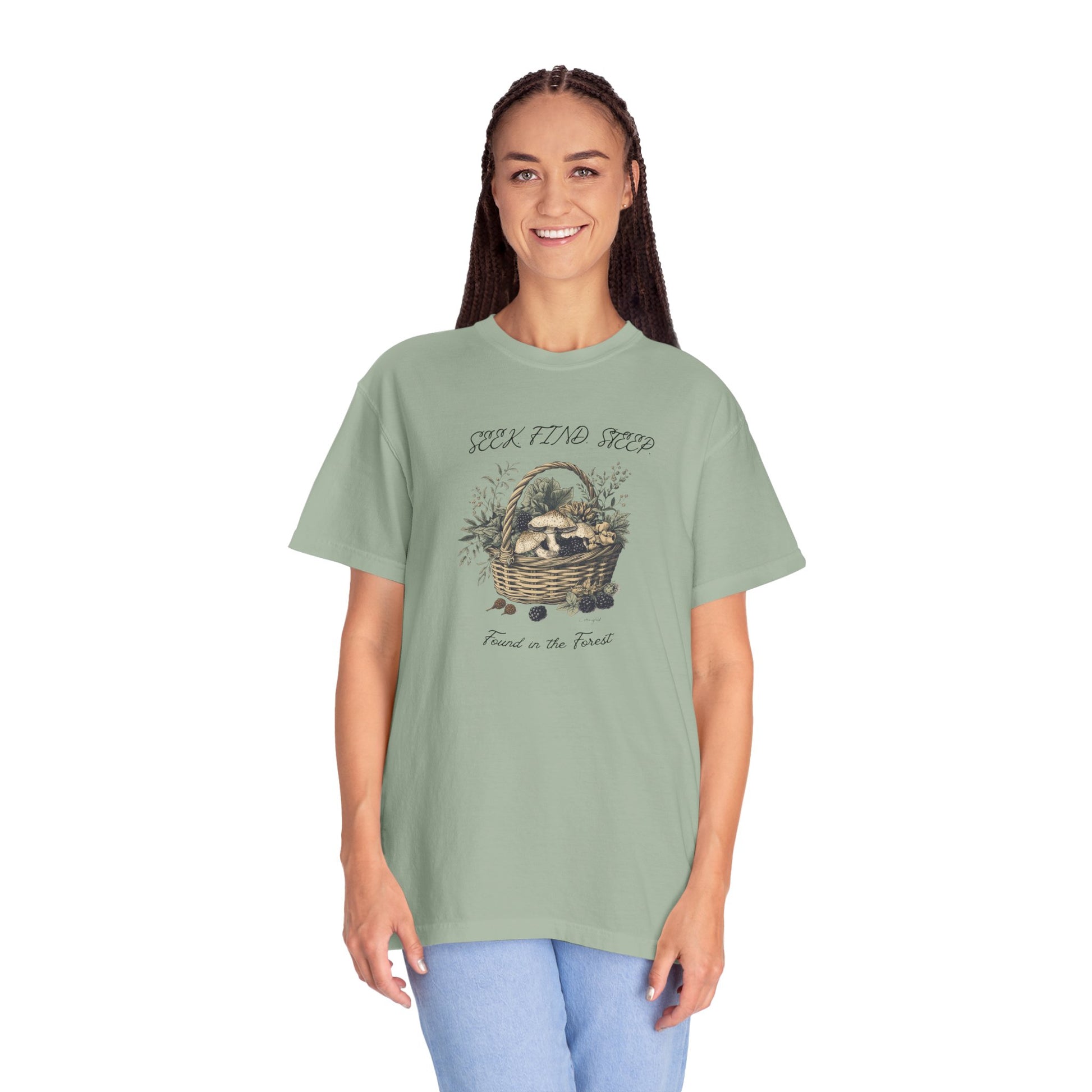 Friends in the Forest Nature Graphic Tee — Woodland Wildlife T-Shirt