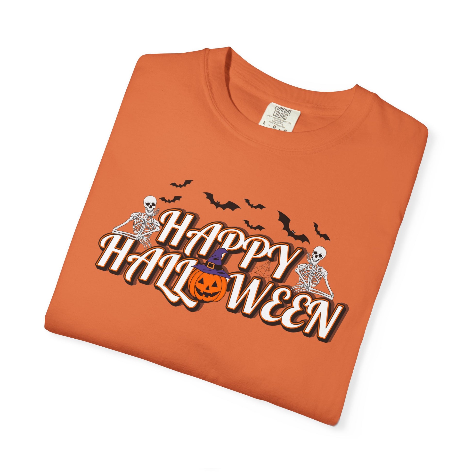 Halloween Garment-Dyed T-Shirt for Adults