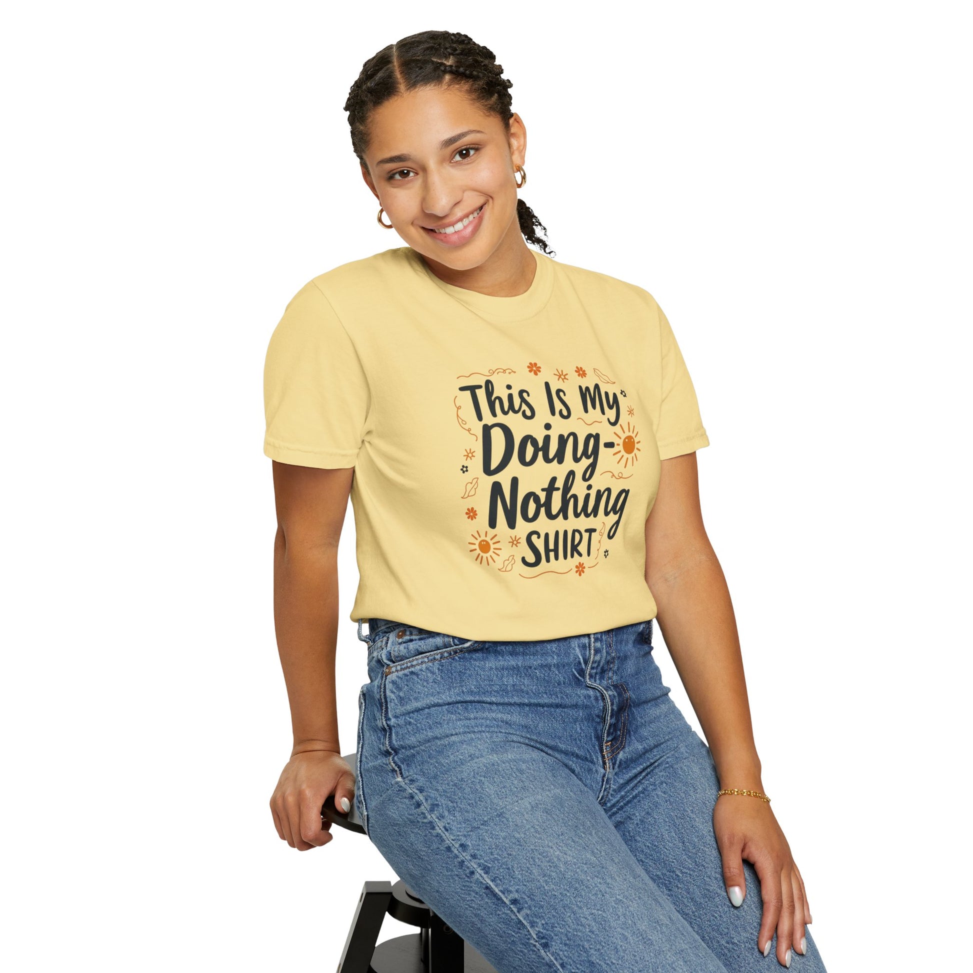 This is My Doing Nothing Shirt Unisex Casual Tee