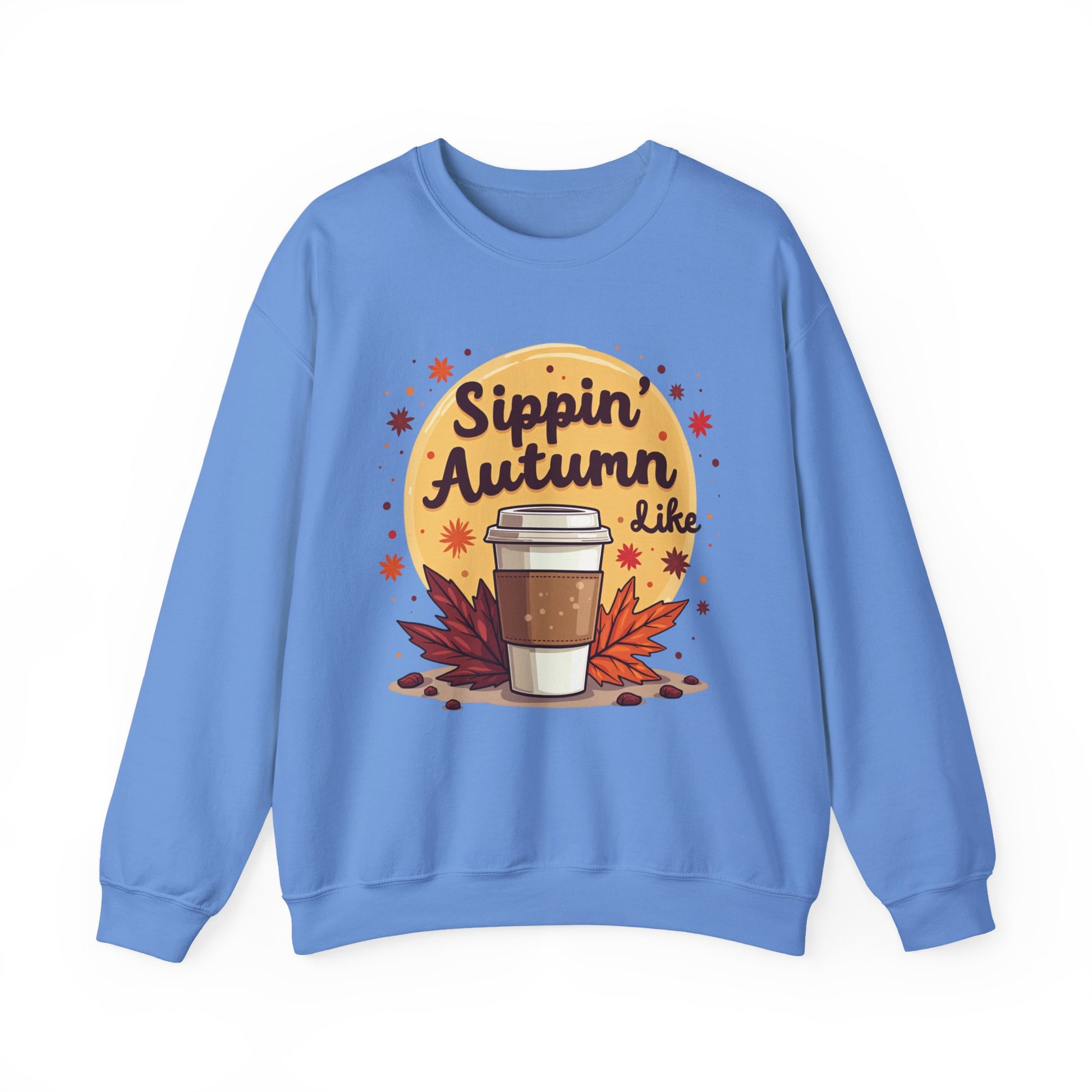 Sippin’ Autumn Crewneck Sweatshirt