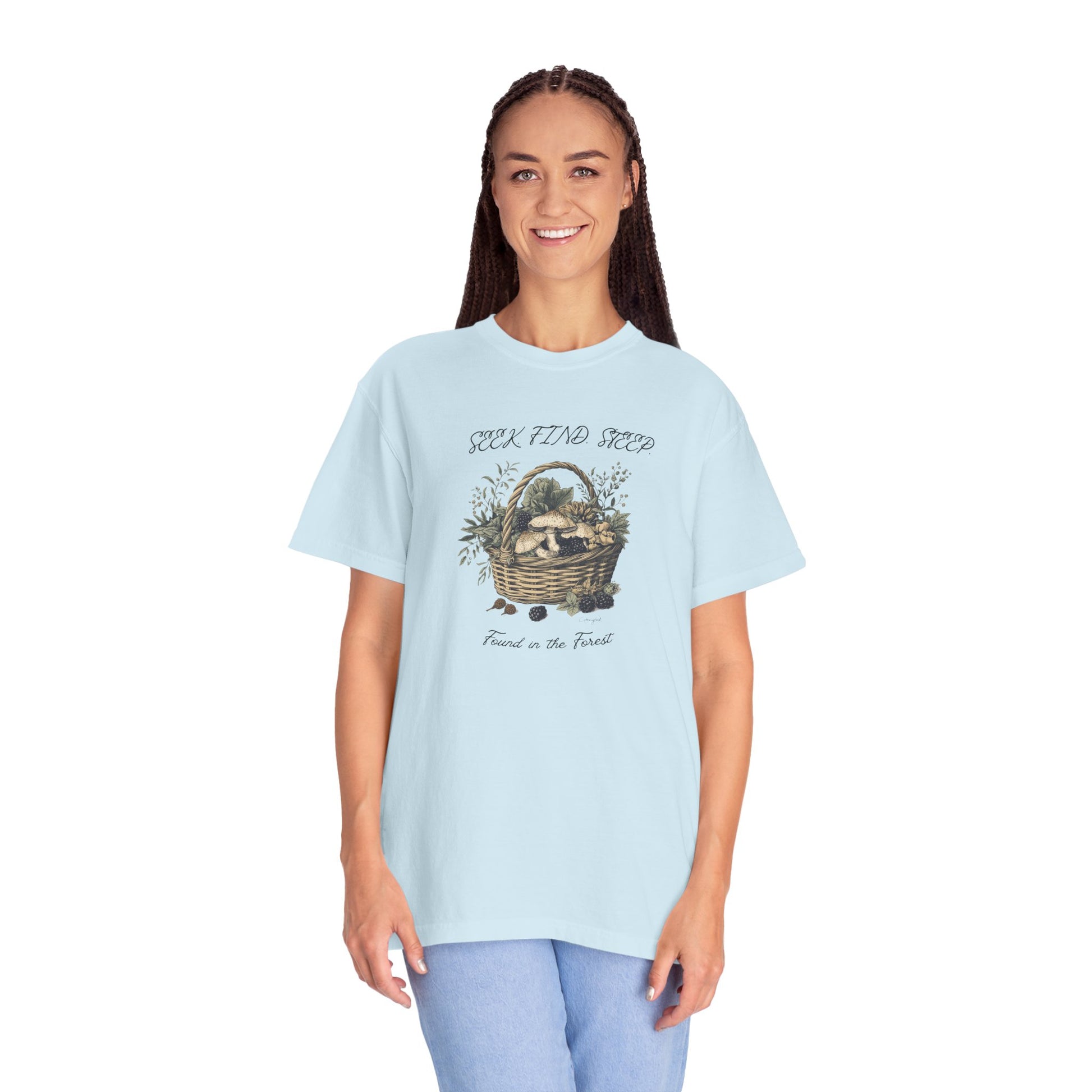 Friends in the Forest Nature Graphic Tee — Woodland Wildlife T-Shirt