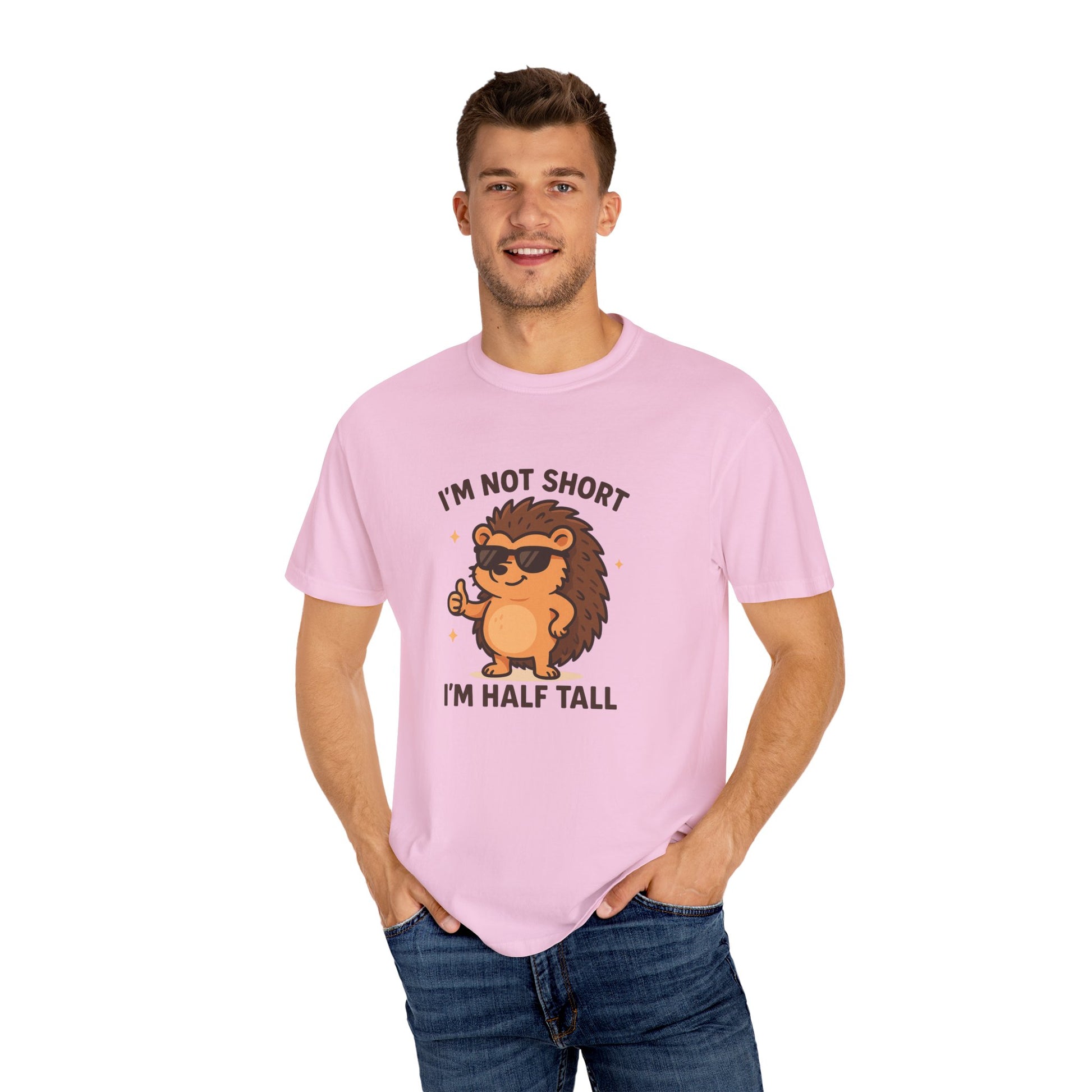 Hedgehog I'm Not Short Graphic T-shirt