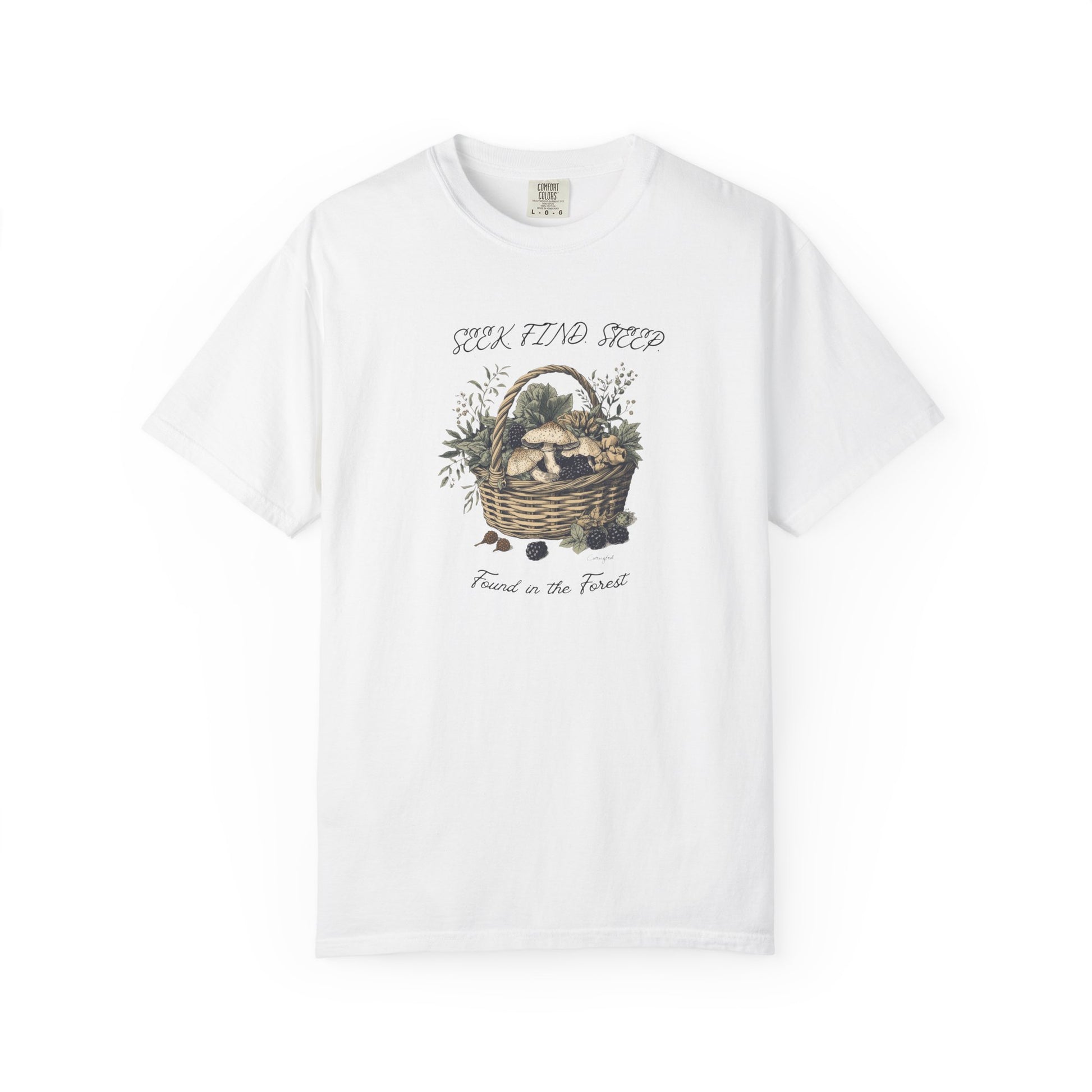 Friends in the Forest Nature Graphic Tee — Woodland Wildlife T-Shirt