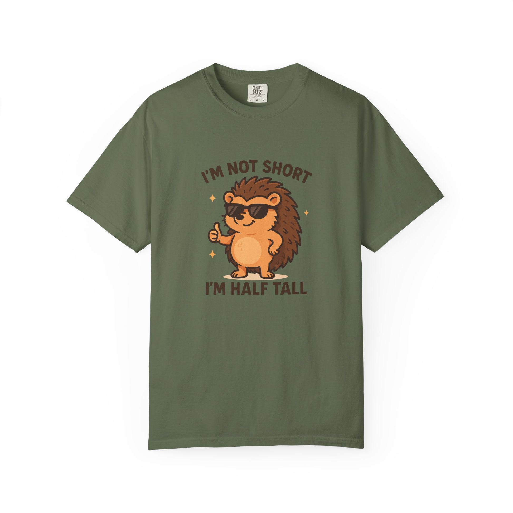 Hedgehog I'm Not Short Graphic T-shirt