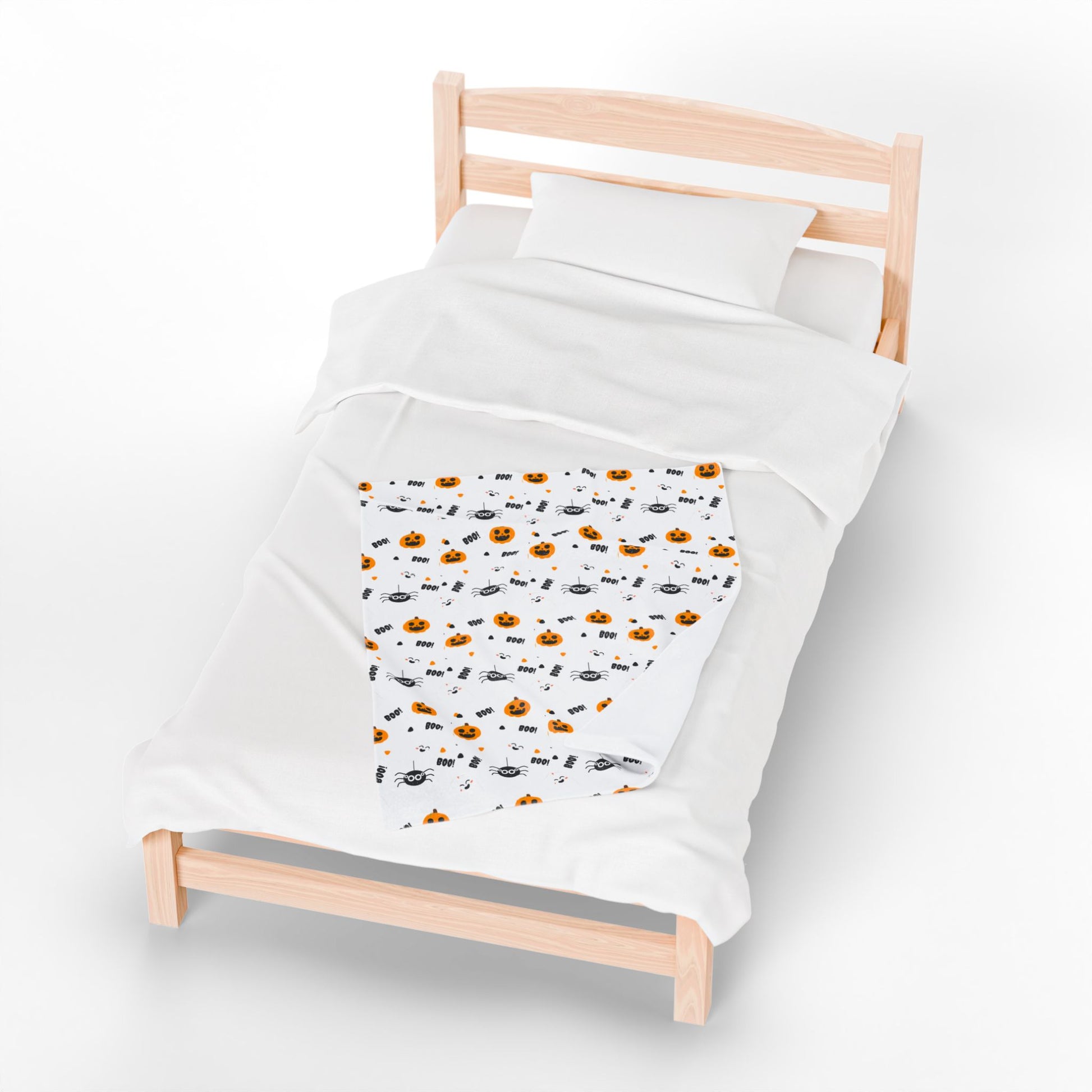 Halloween Pumpkin Plush Blanket