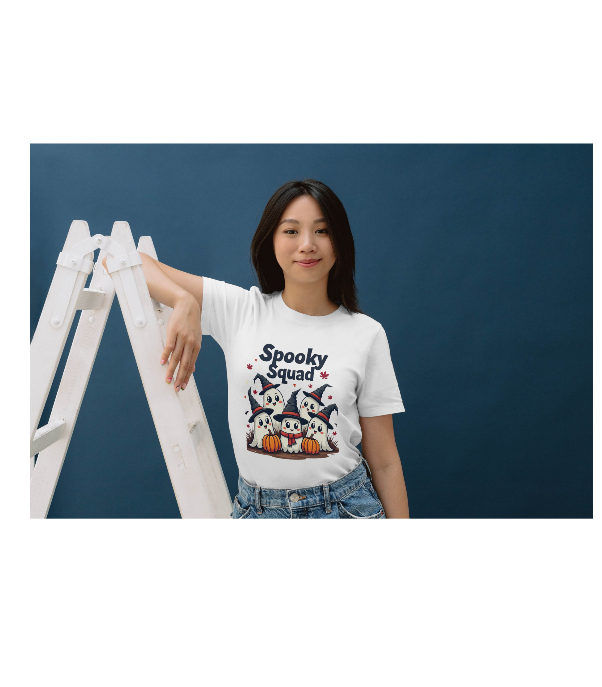 Spooky Squad Long Sleeve Tee - Halloween Shirt