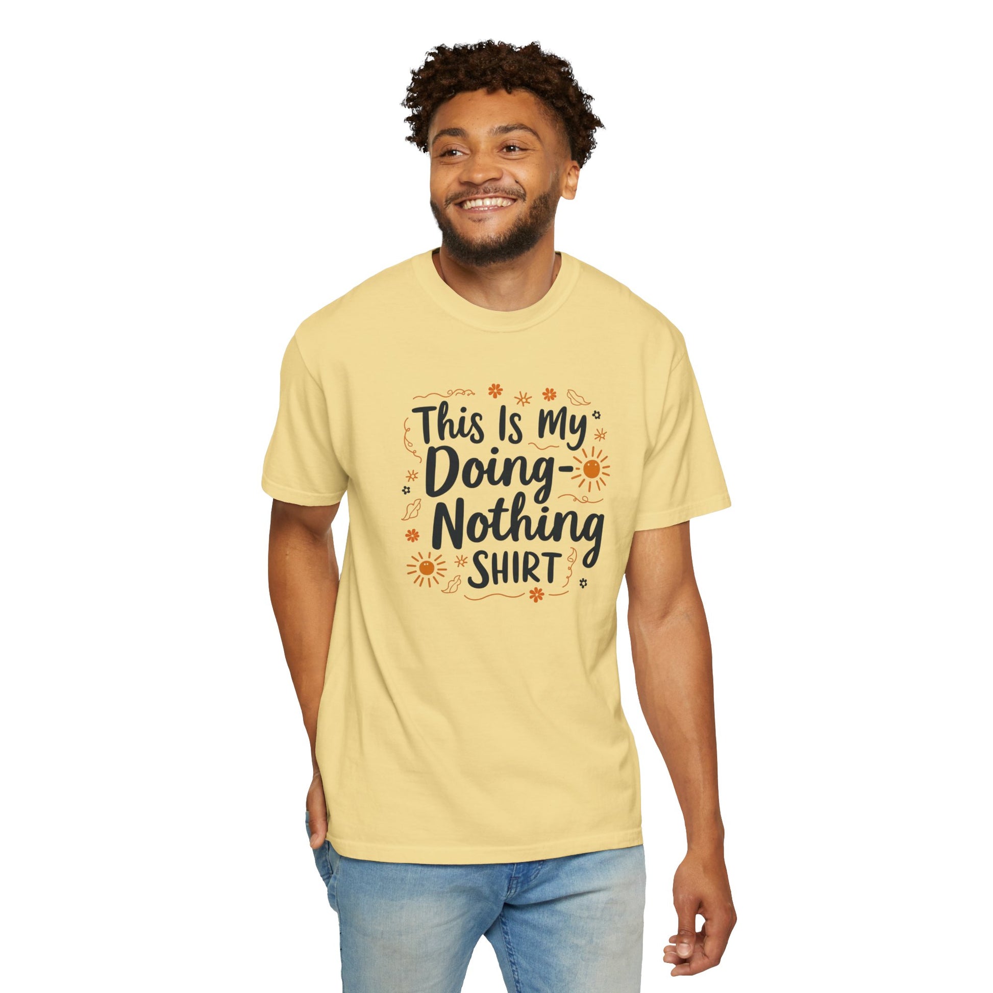 This is My Doing Nothing Shirt Unisex Casual Tee
