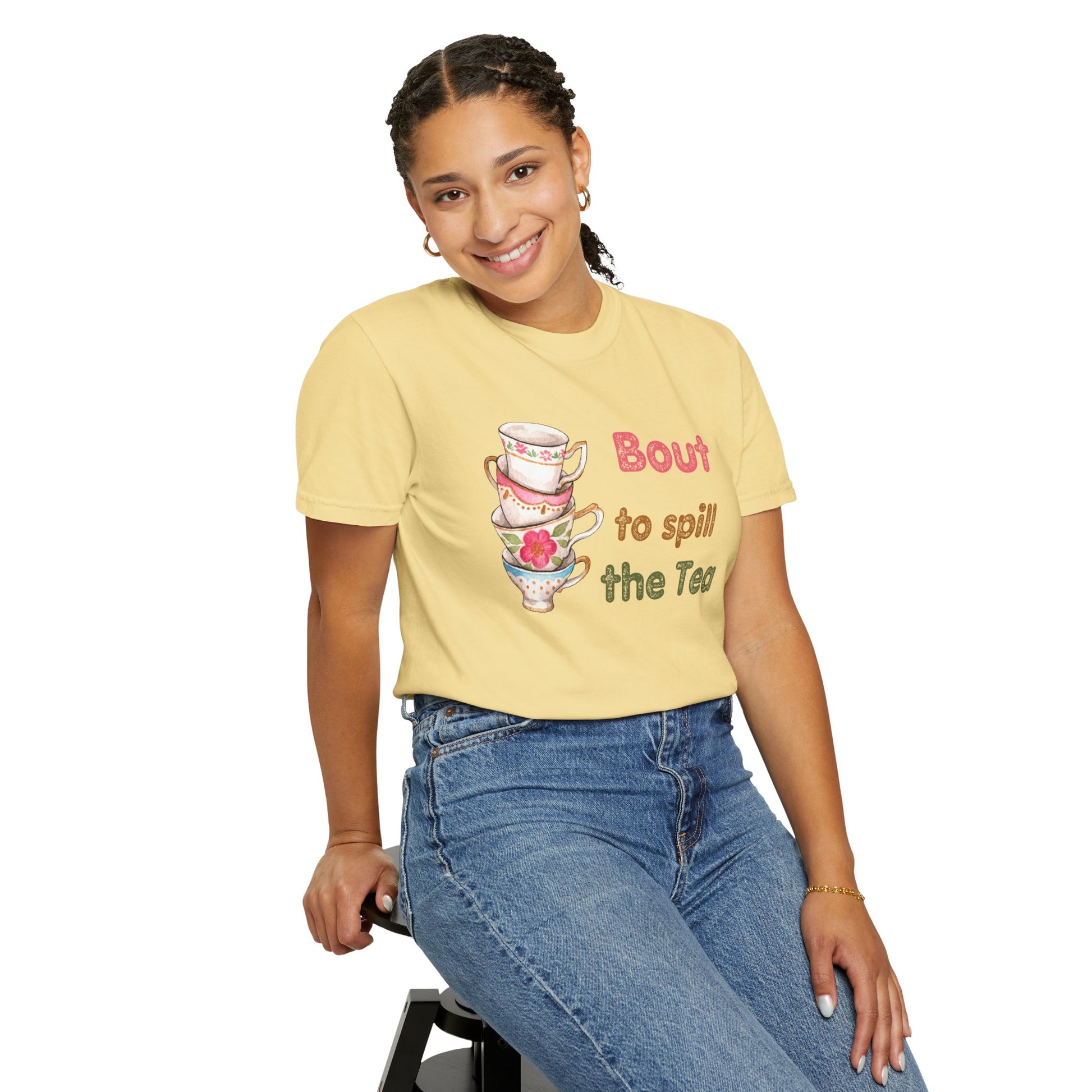 Tea Lovers' T-Shirt - Fun Gift for Friends, Spring Events