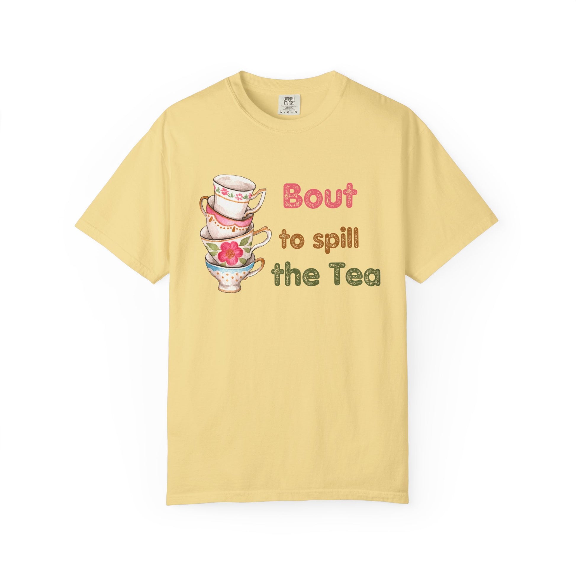 Tea Lovers' T-Shirt - Fun Gift for Friends, Spring Events