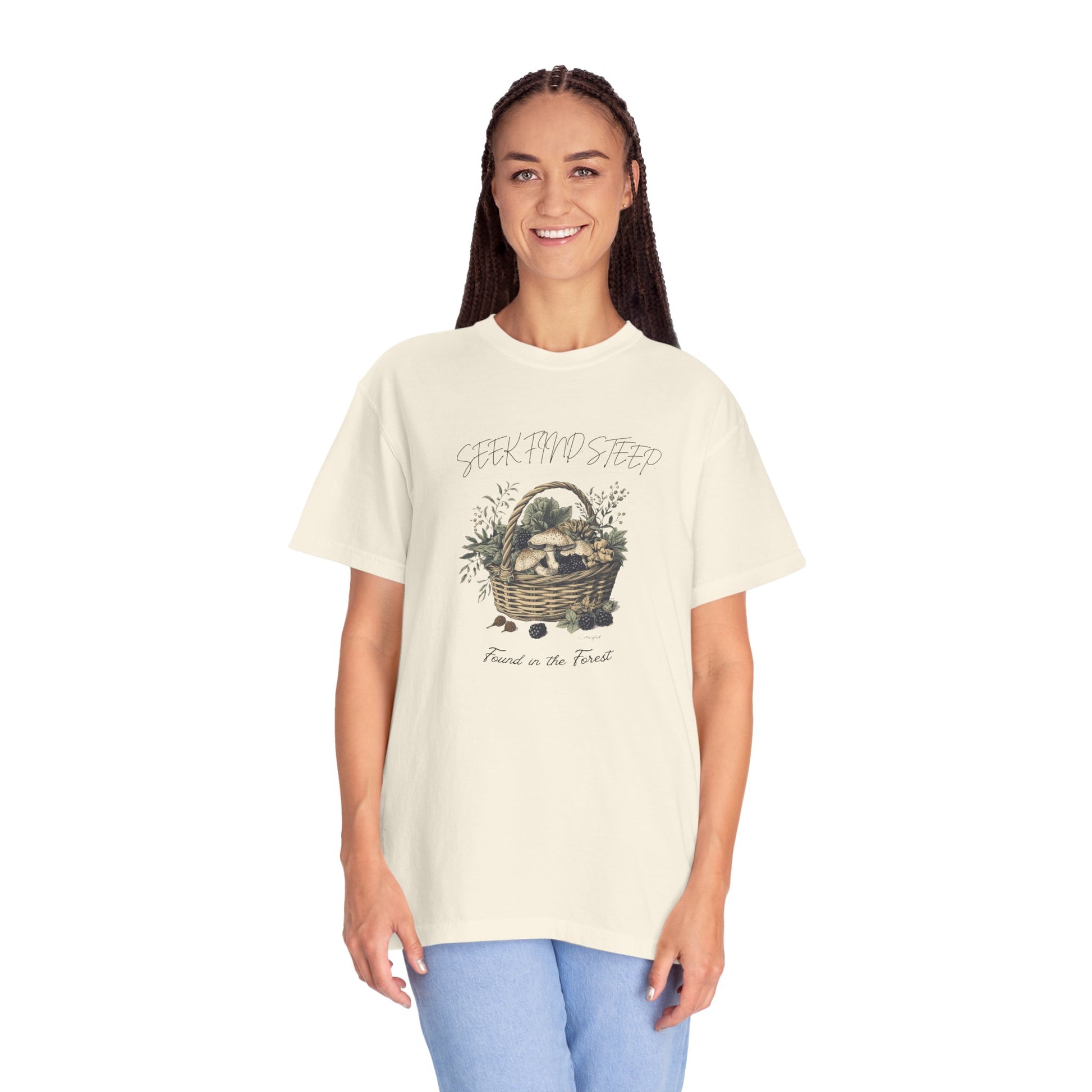 Friends in the Forest Nature Graphic Tee — Woodland Wildlife T-Shirt