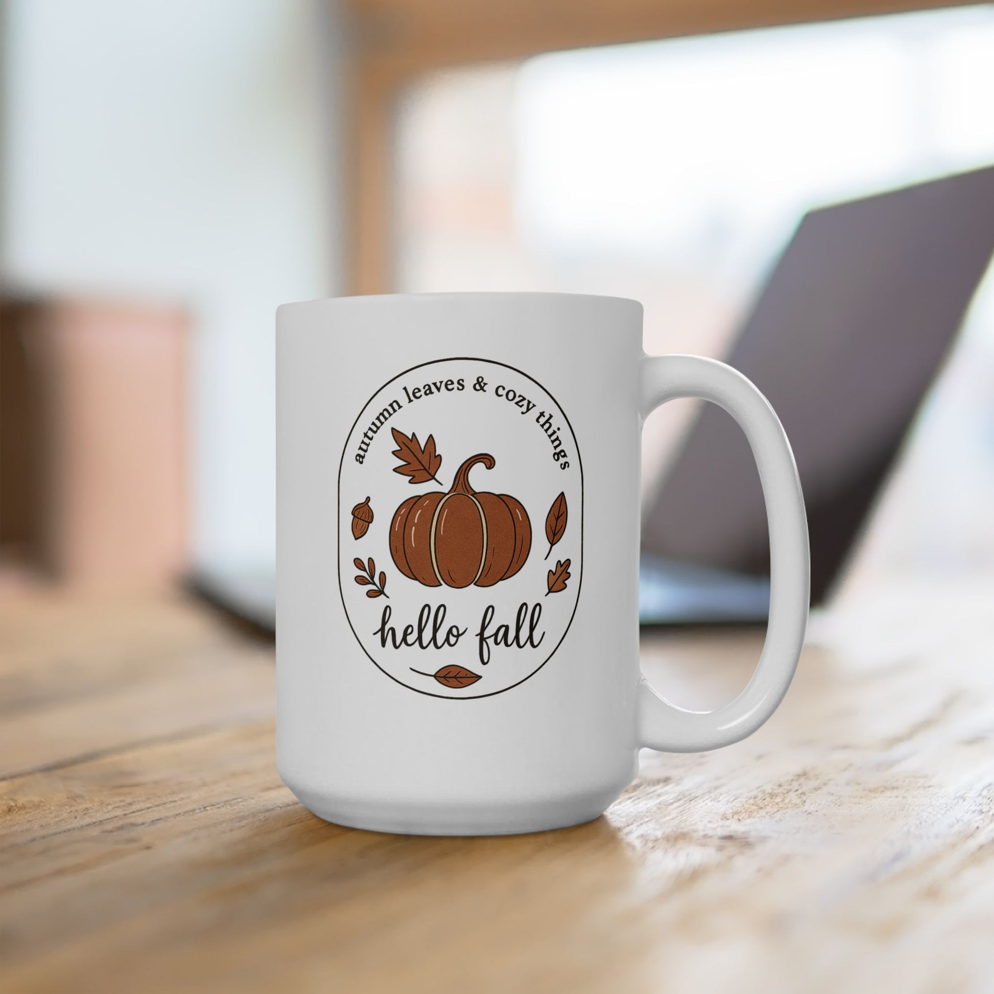 Hello Fall Mug - Ceramic Mug