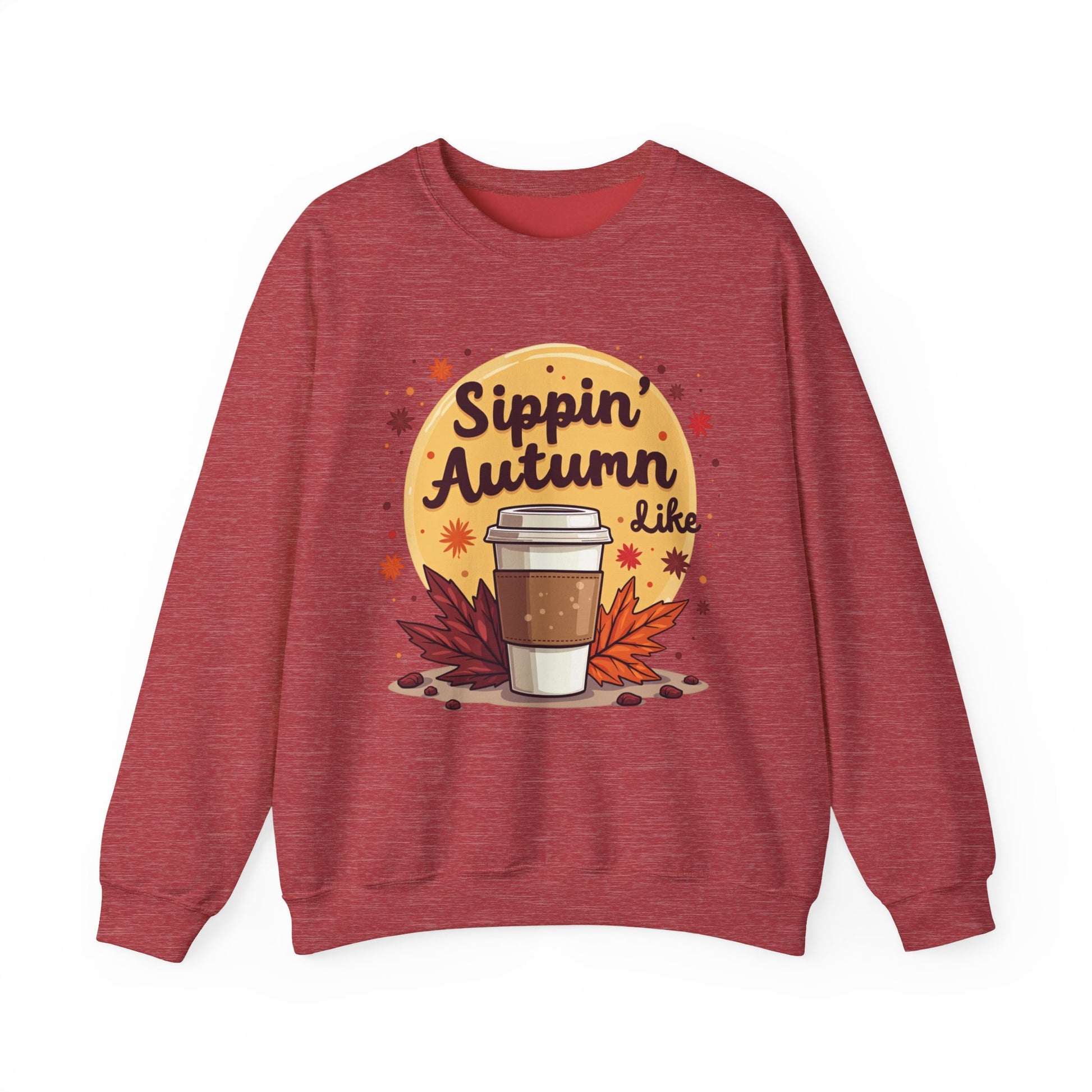Sippin’ Autumn Crewneck Sweatshirt