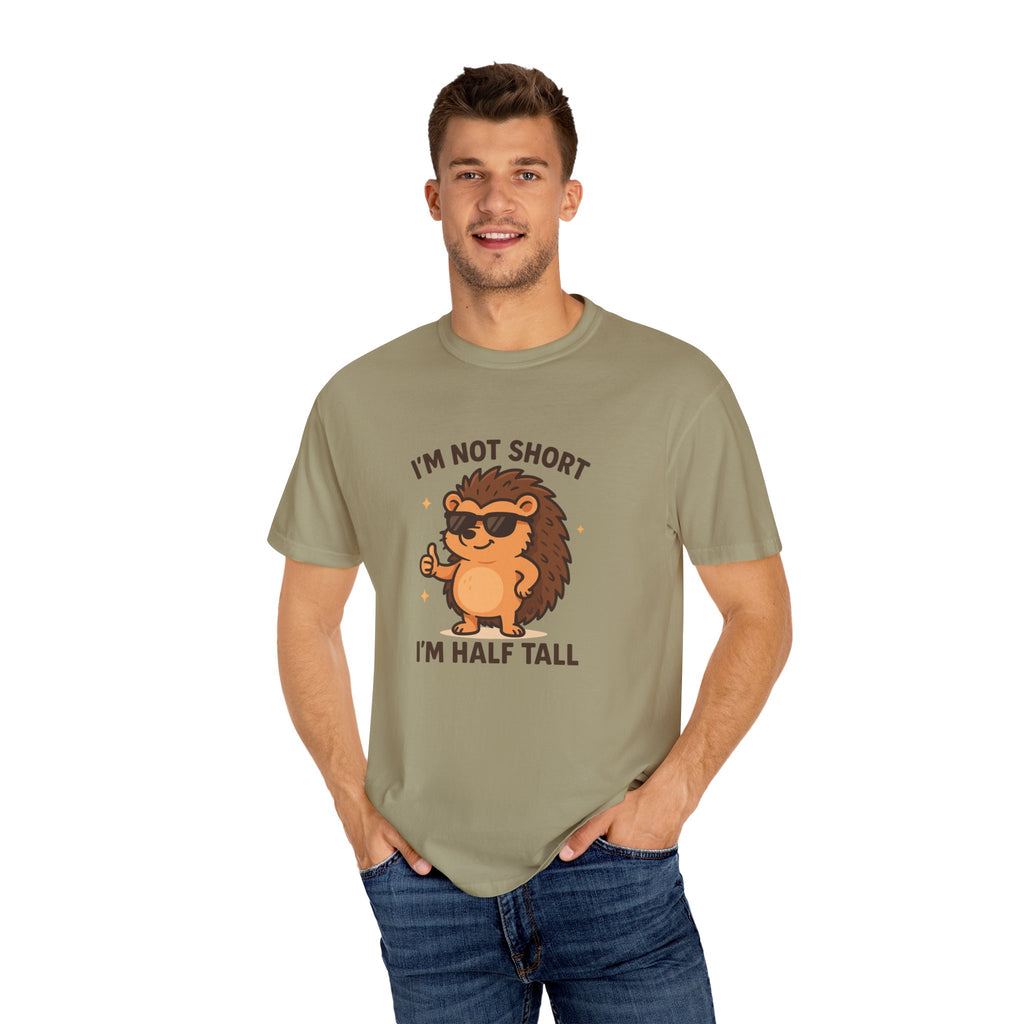 Hedgehog I'm Not Short Graphic T-shirt