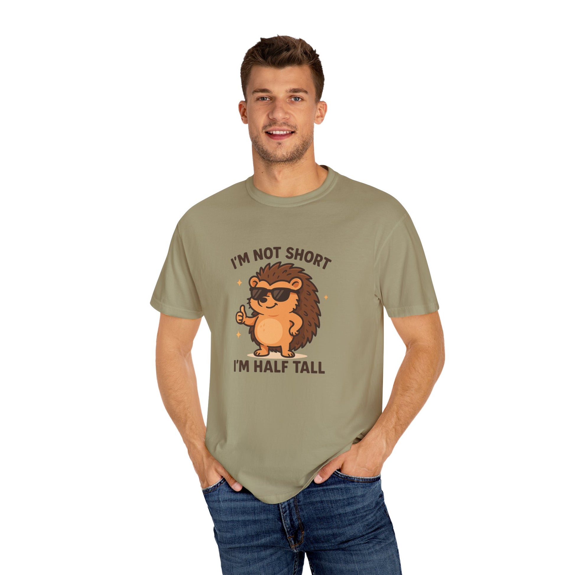 Hedgehog I'm Not Short Graphic T-shirt