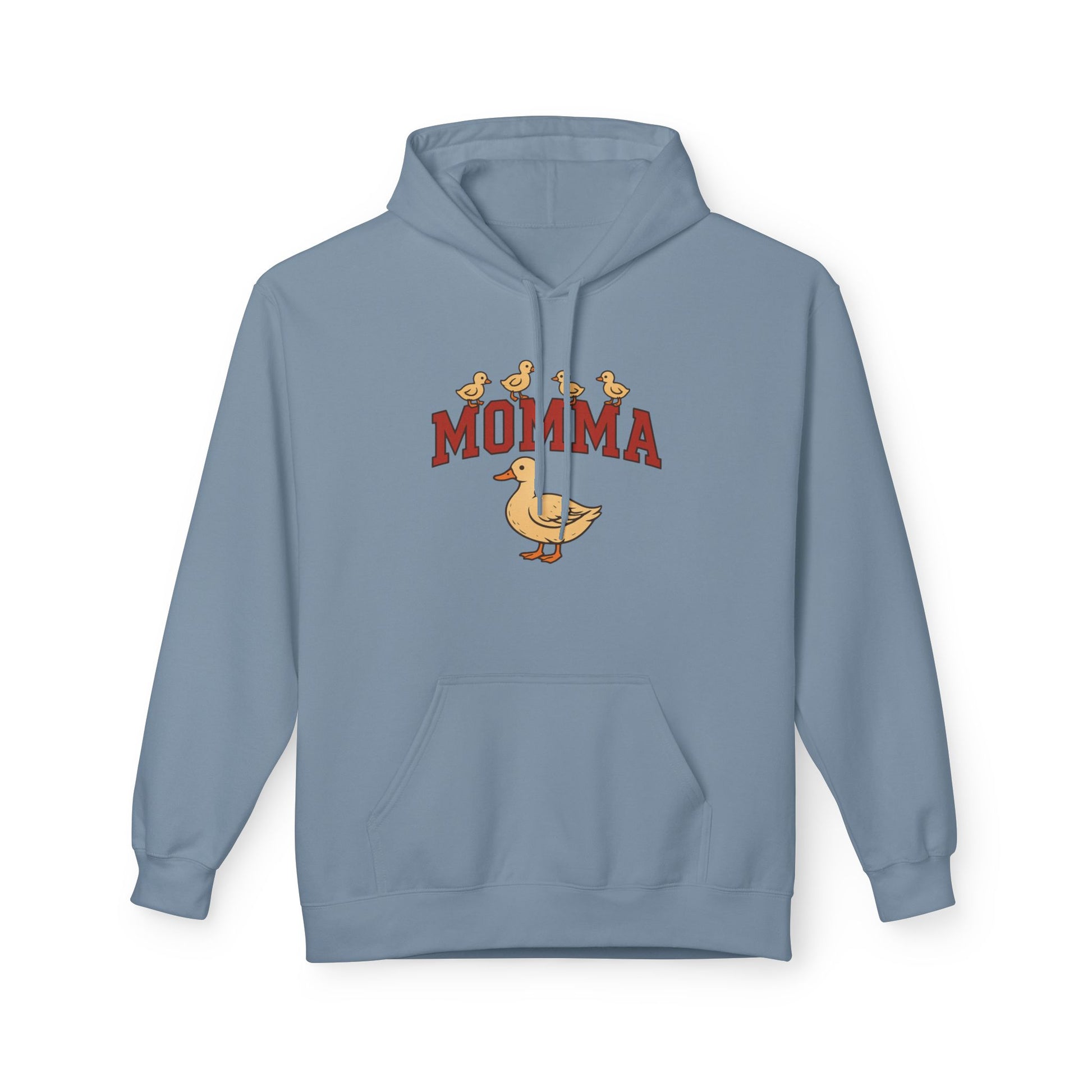 Momma Duck Hoodie — Cute Mother Duck Graphic Pullover