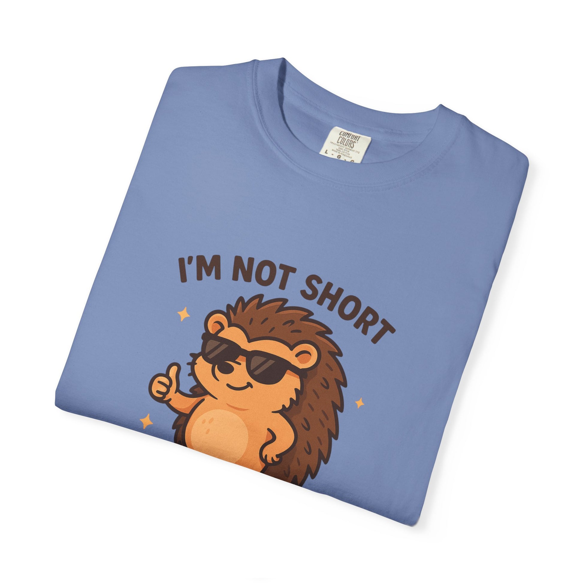 Hedgehog I'm Not Short Graphic T-shirt