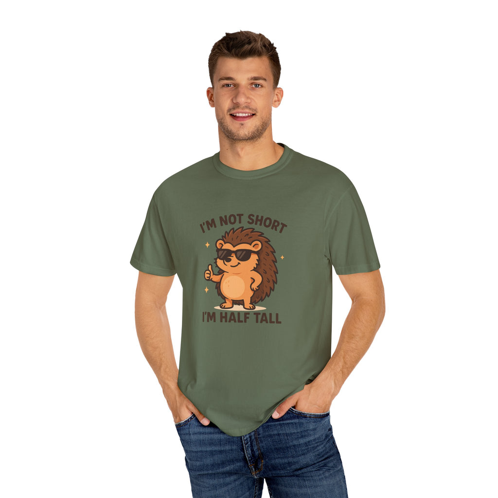 Hedgehog I'm Not Short Graphic T-shirt