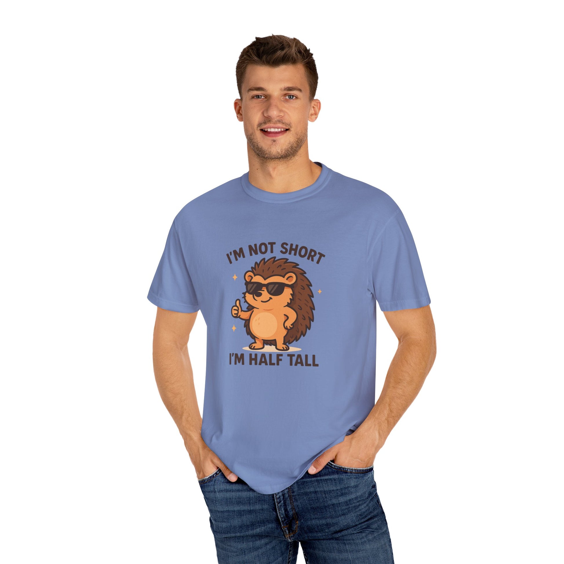 Hedgehog I'm Not Short Graphic T-shirt