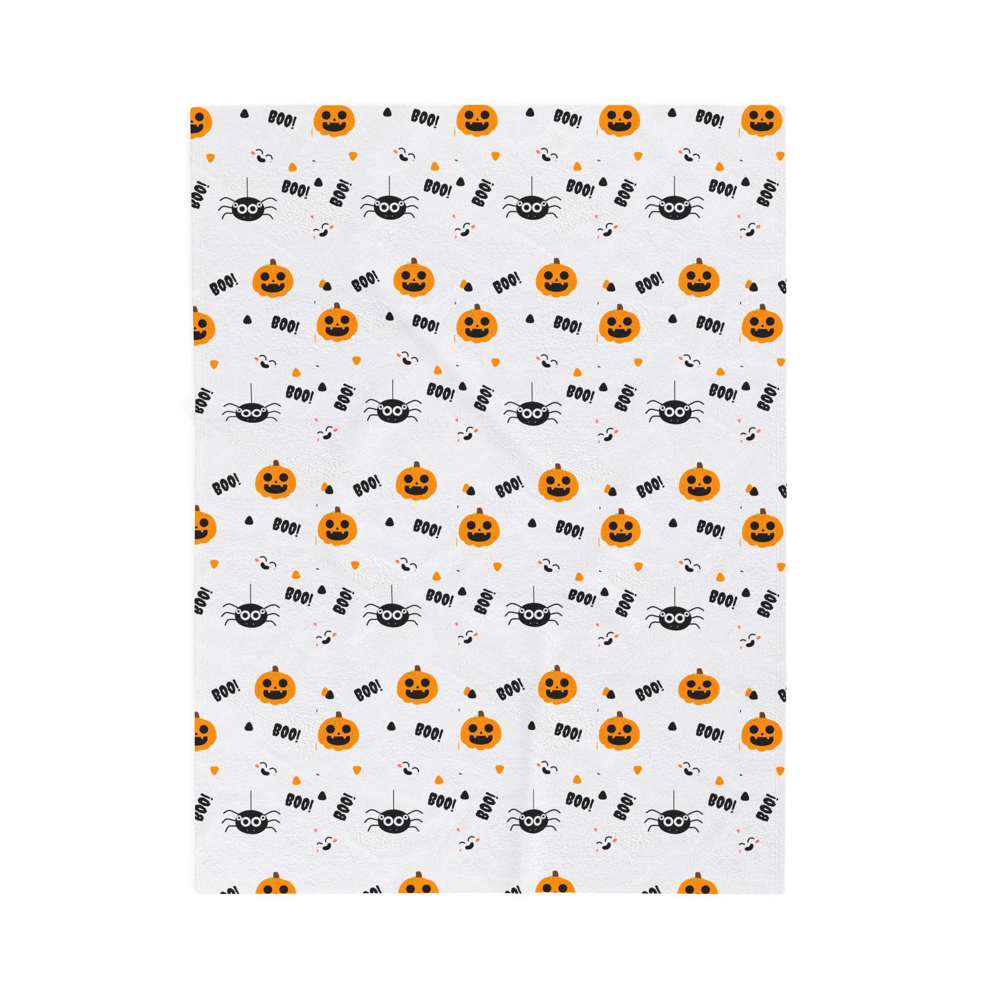 Halloween Pumpkin Plush Blanket
