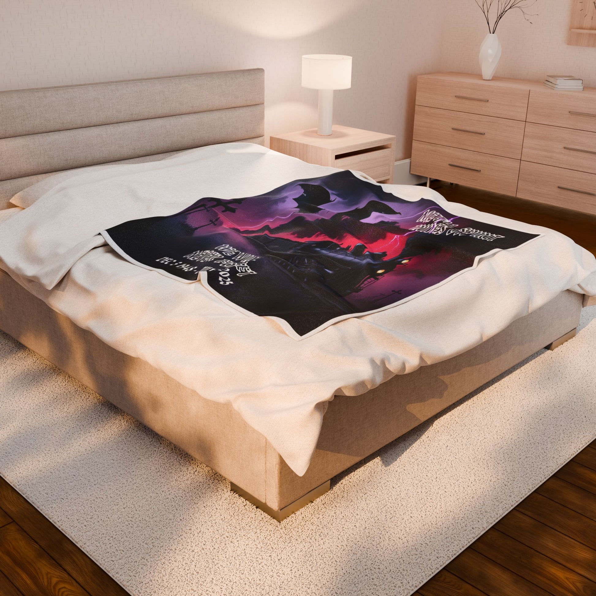 Metal Spirit Rides On – Prince of Darkness Tribute Blanket