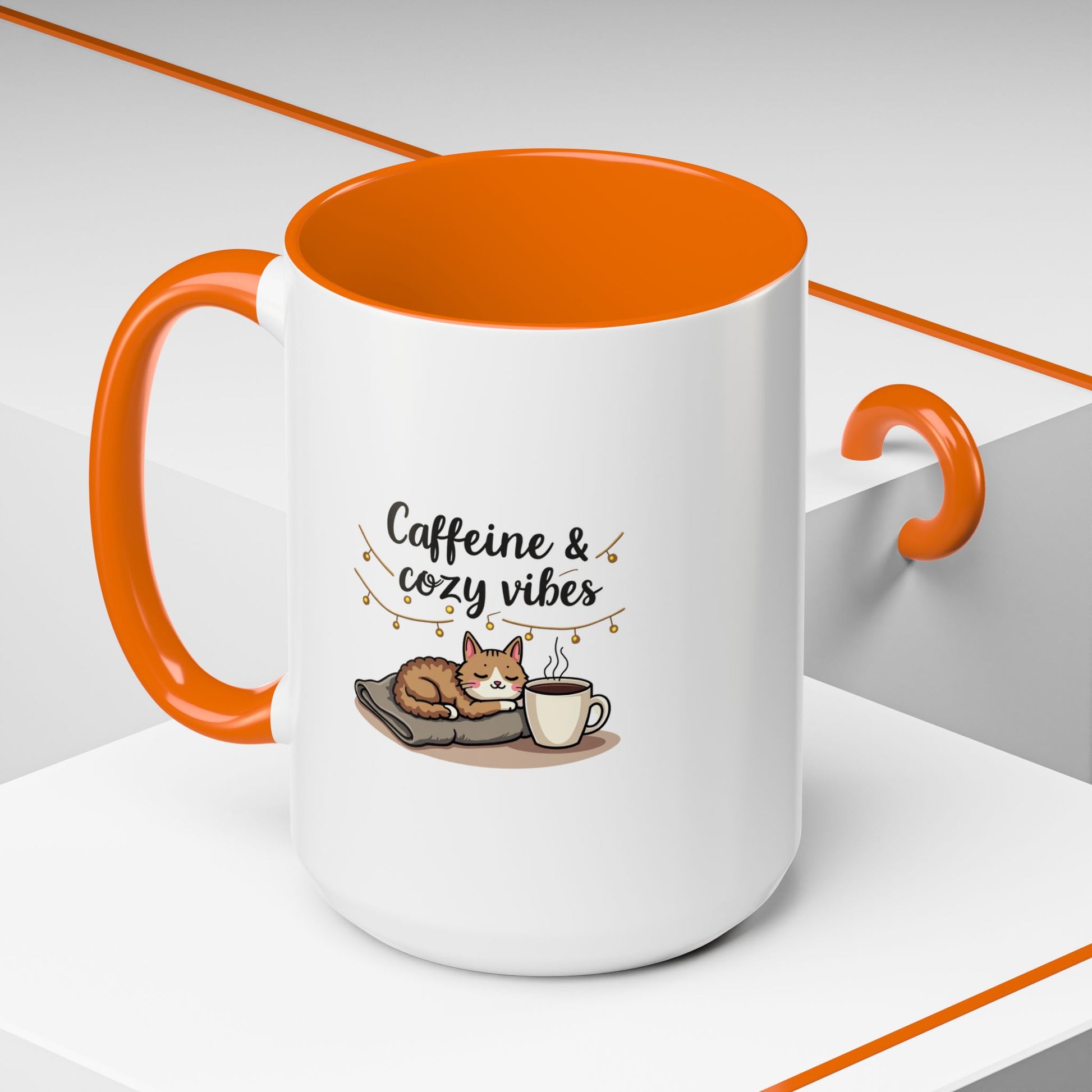 Caffeine & Cozy Vibes Coffee Mug -
